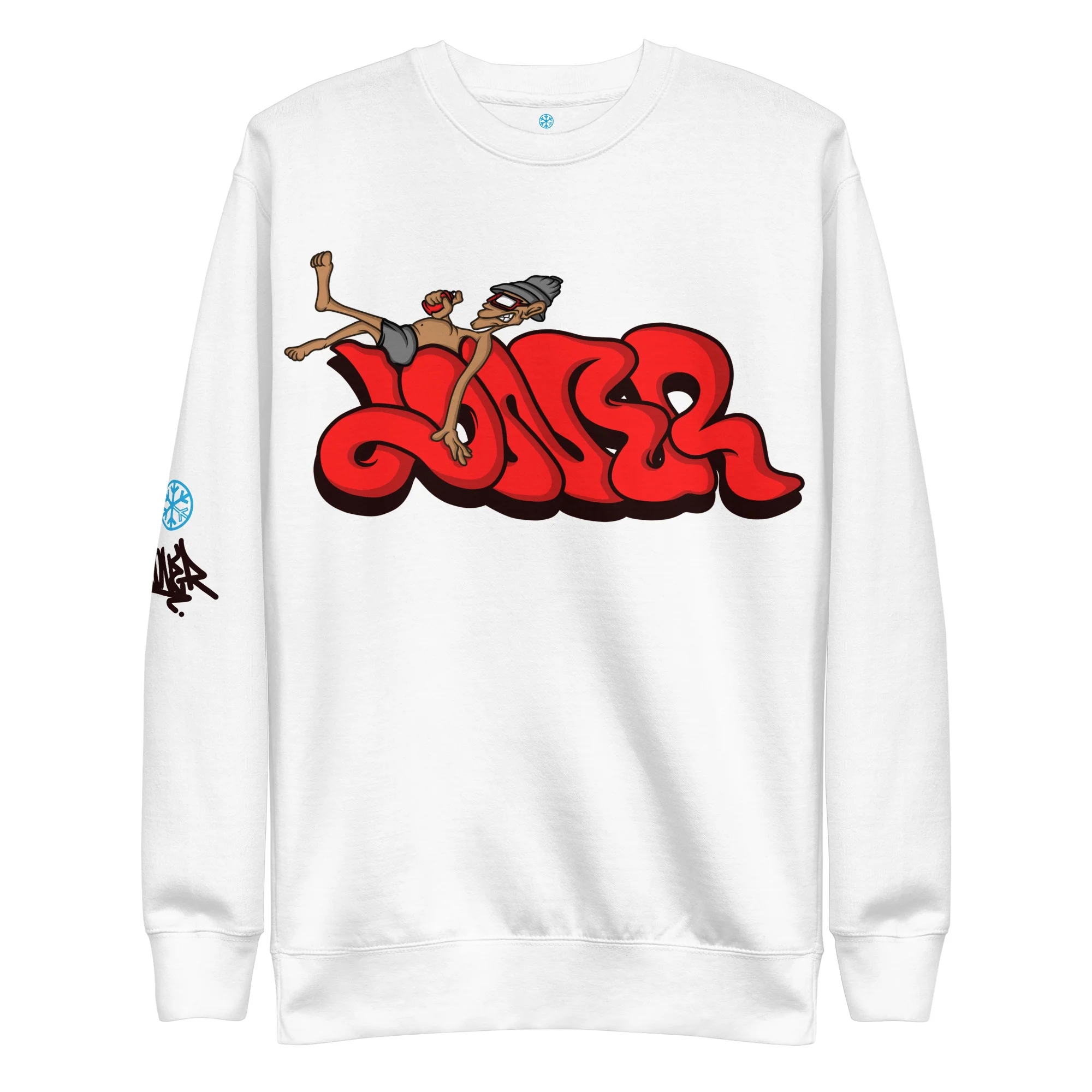 Loner Graffiti Piece Sweatshirt - Image 36