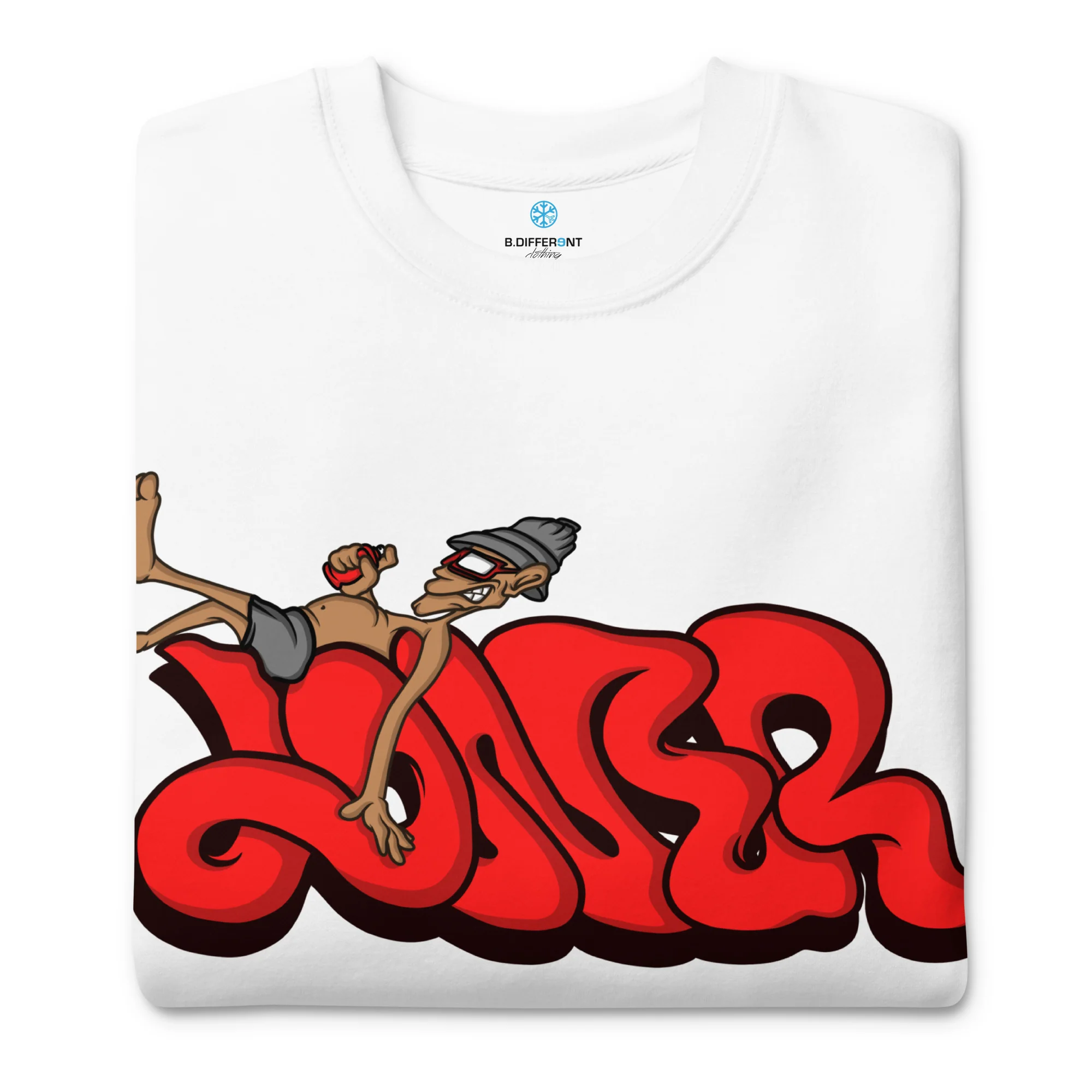 Loner Graffiti Piece Sweatshirt - Image 39