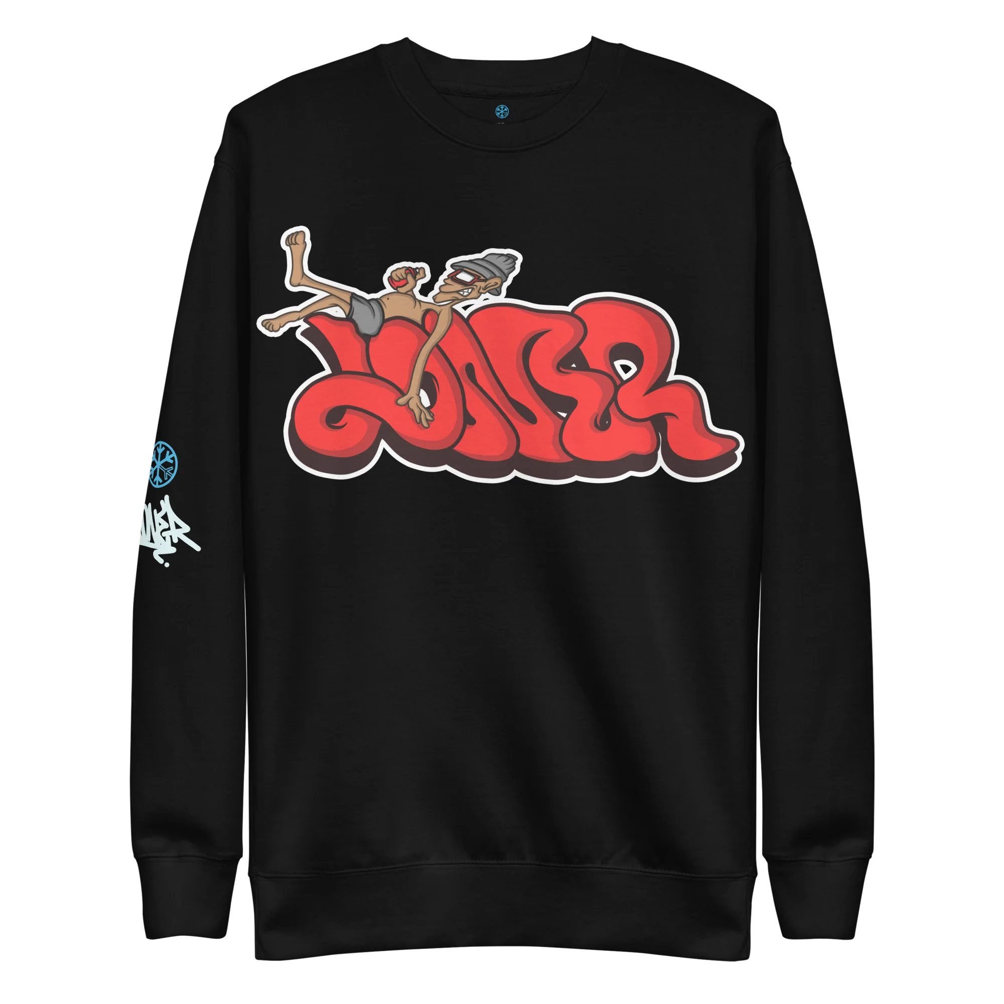 Loner Graffiti Piece Sweatshirt - Image 8