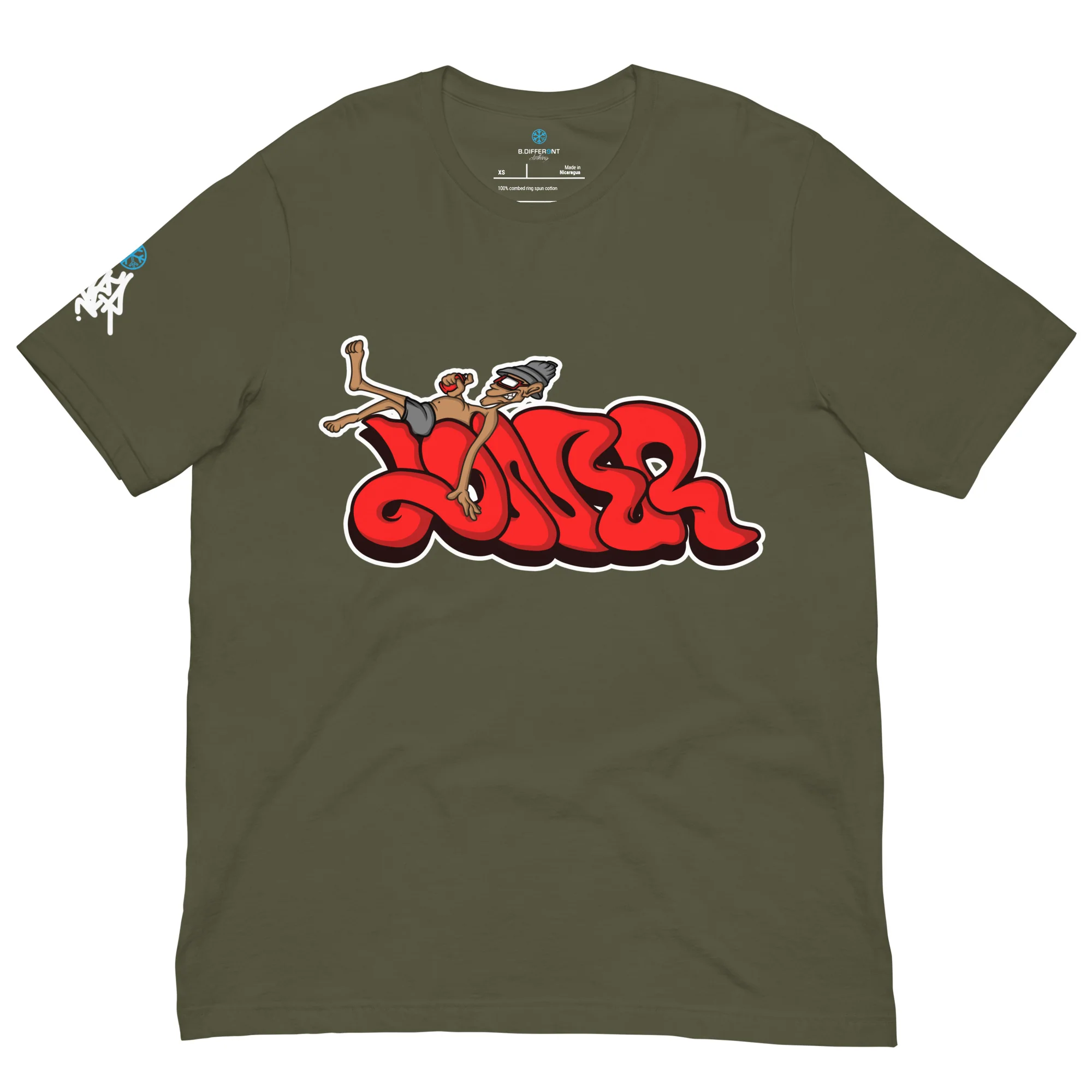 Loner Graffiti Piece Tee - Image 29