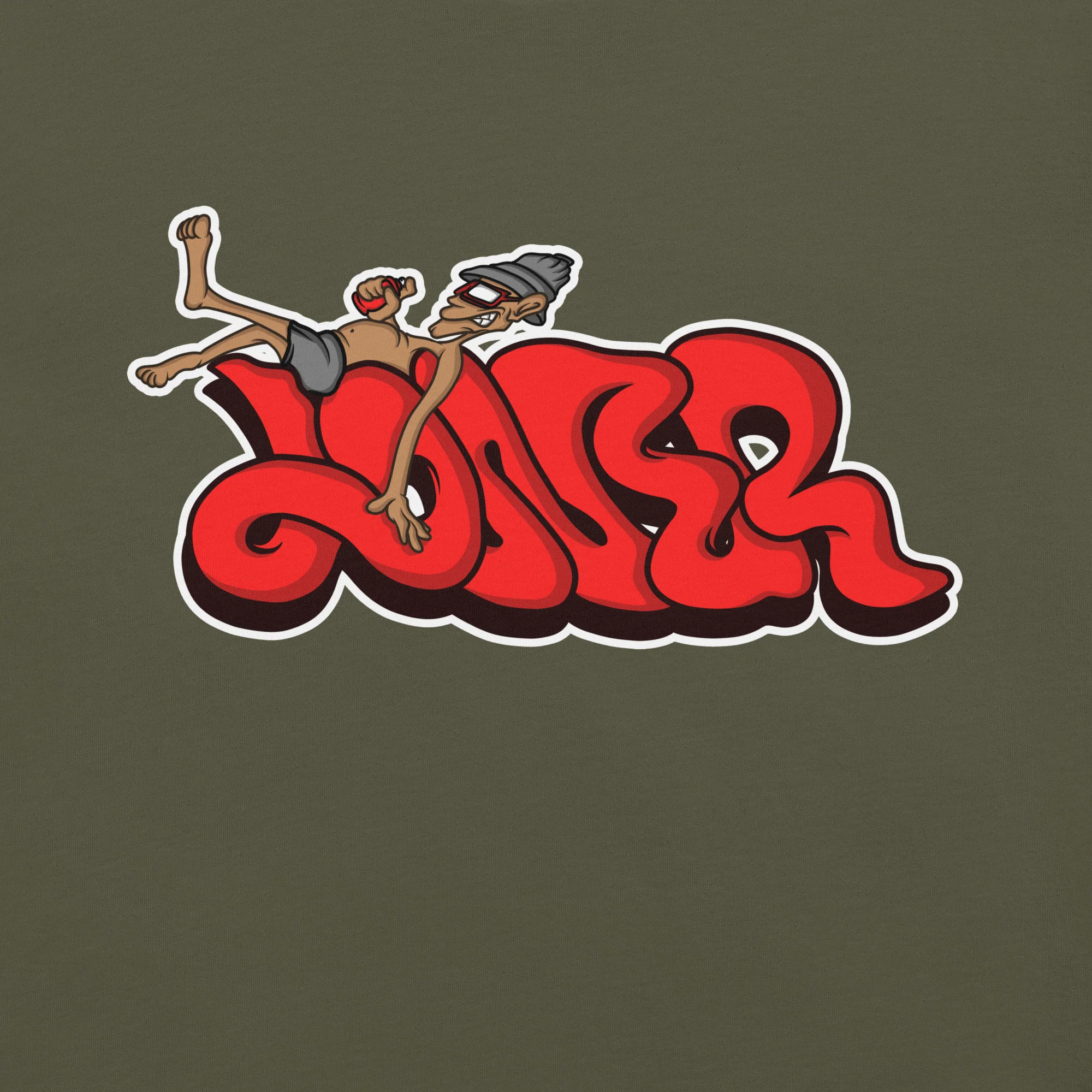 Loner Graffiti Piece Tee - Image 30