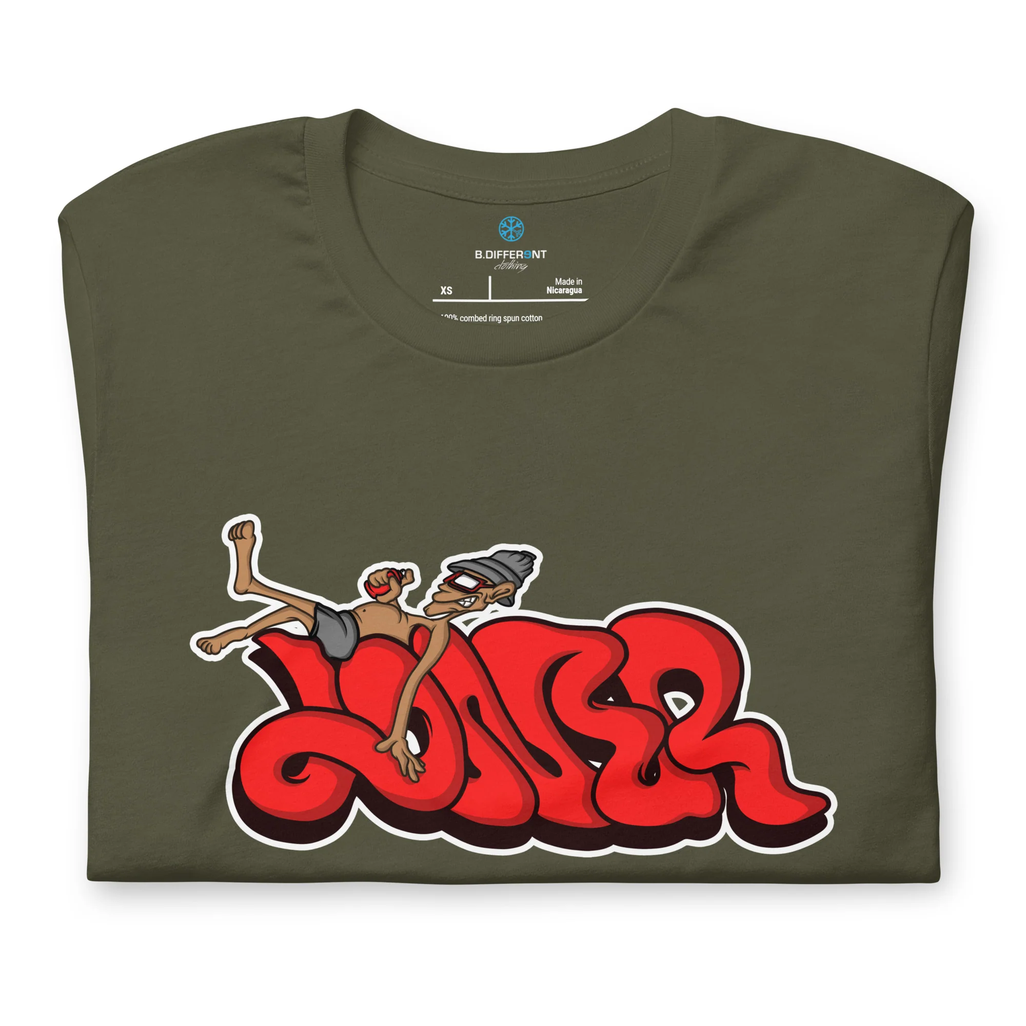 Loner Graffiti Piece Tee - Image 32