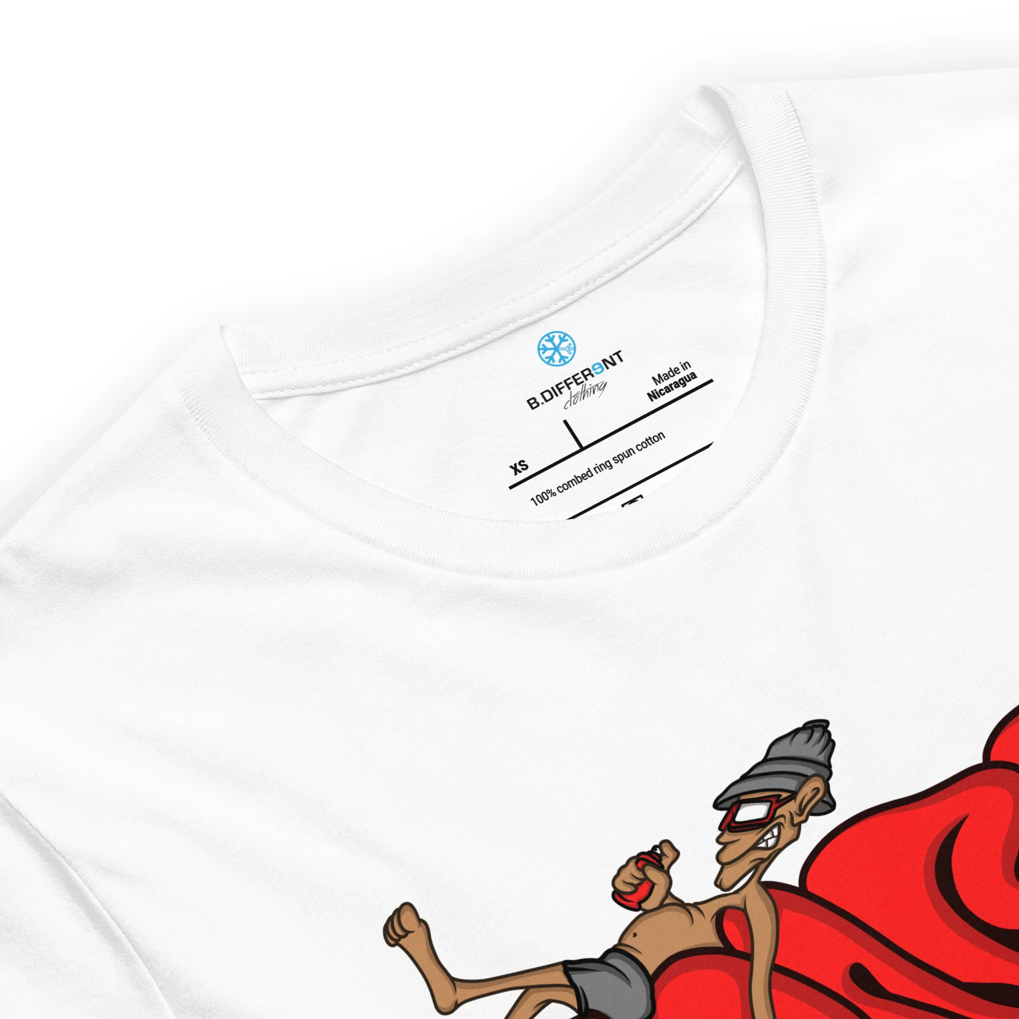 Loner Graffiti Piece Tee - Image 5