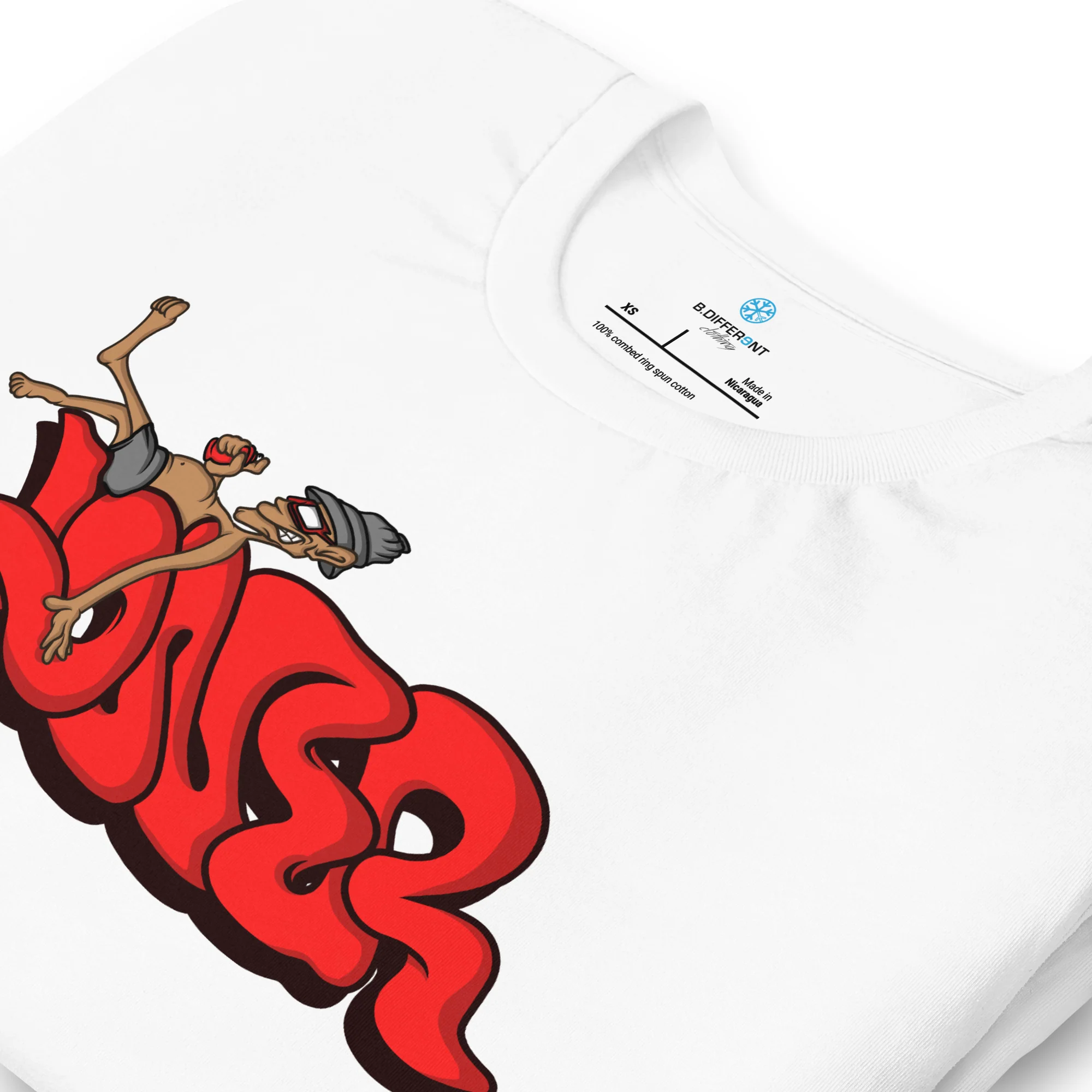 Loner Graffiti Piece Tee - Image 7