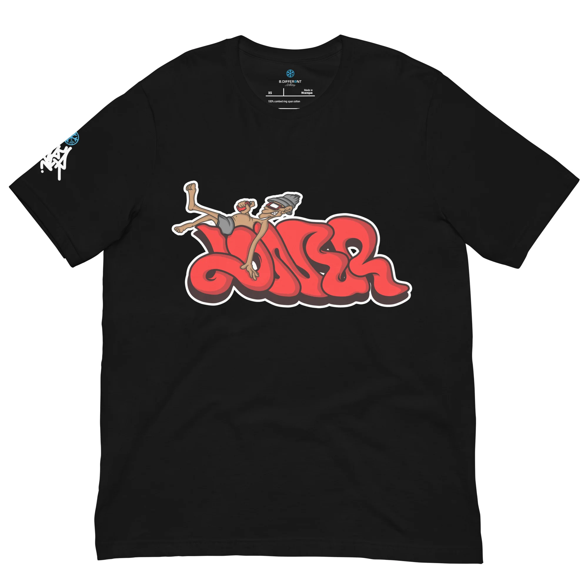 Loner Graffiti Piece Tee - Image 8