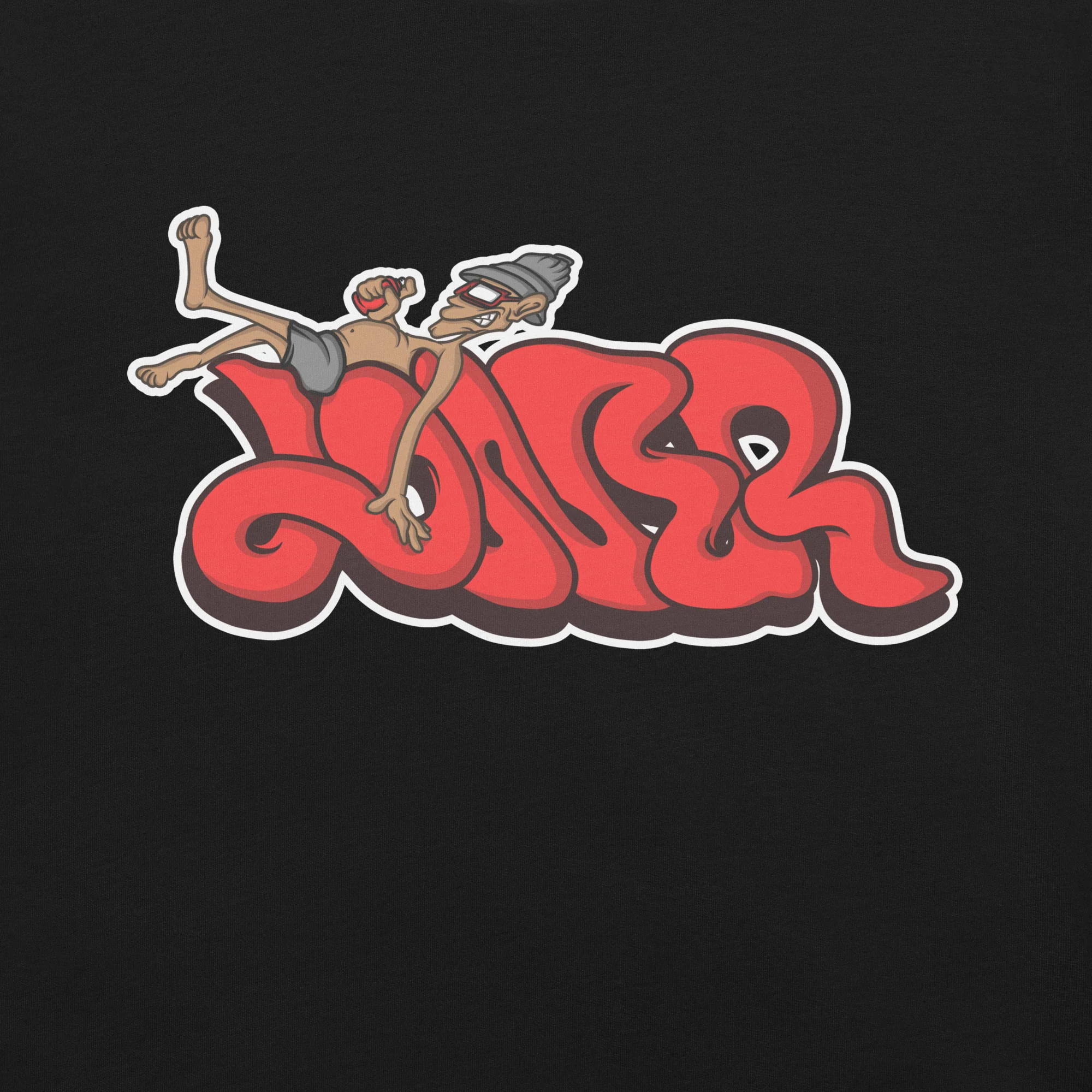 Loner Graffiti Piece Tee - Image 9