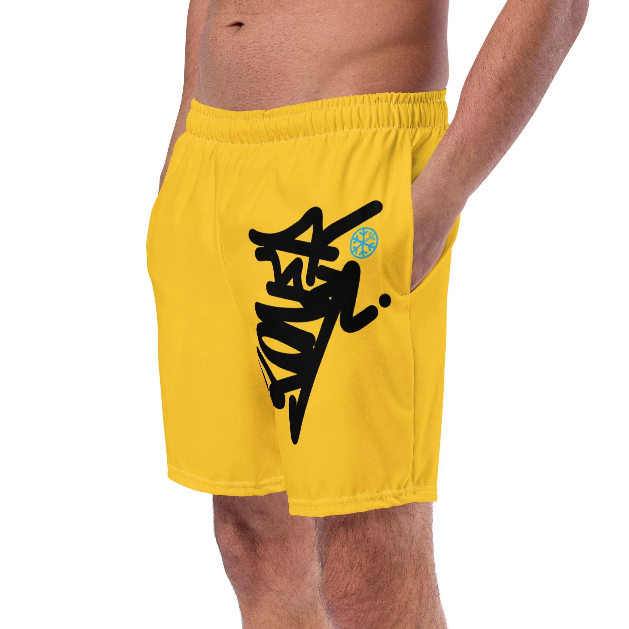 Loner Graffiti Tag Swim Shorts - Image 11