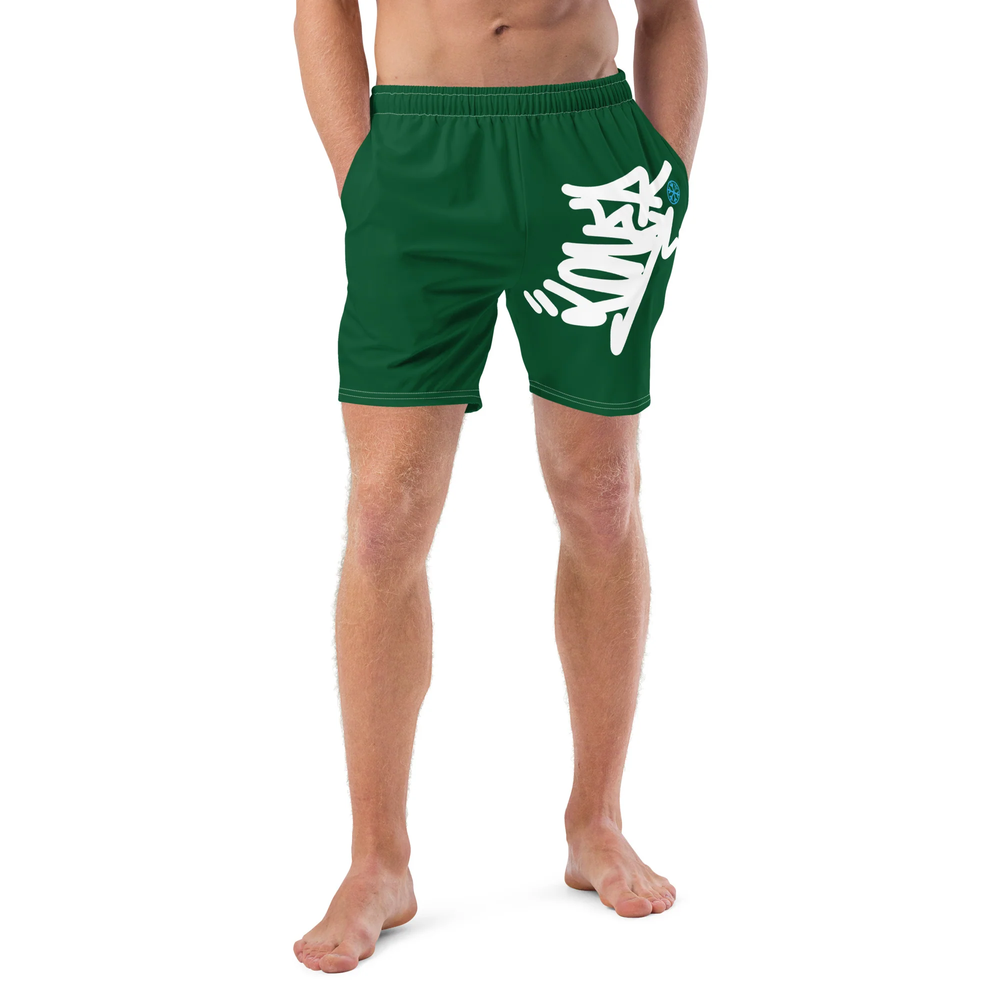Loner Graffiti Tag Swim Shorts - Image 16