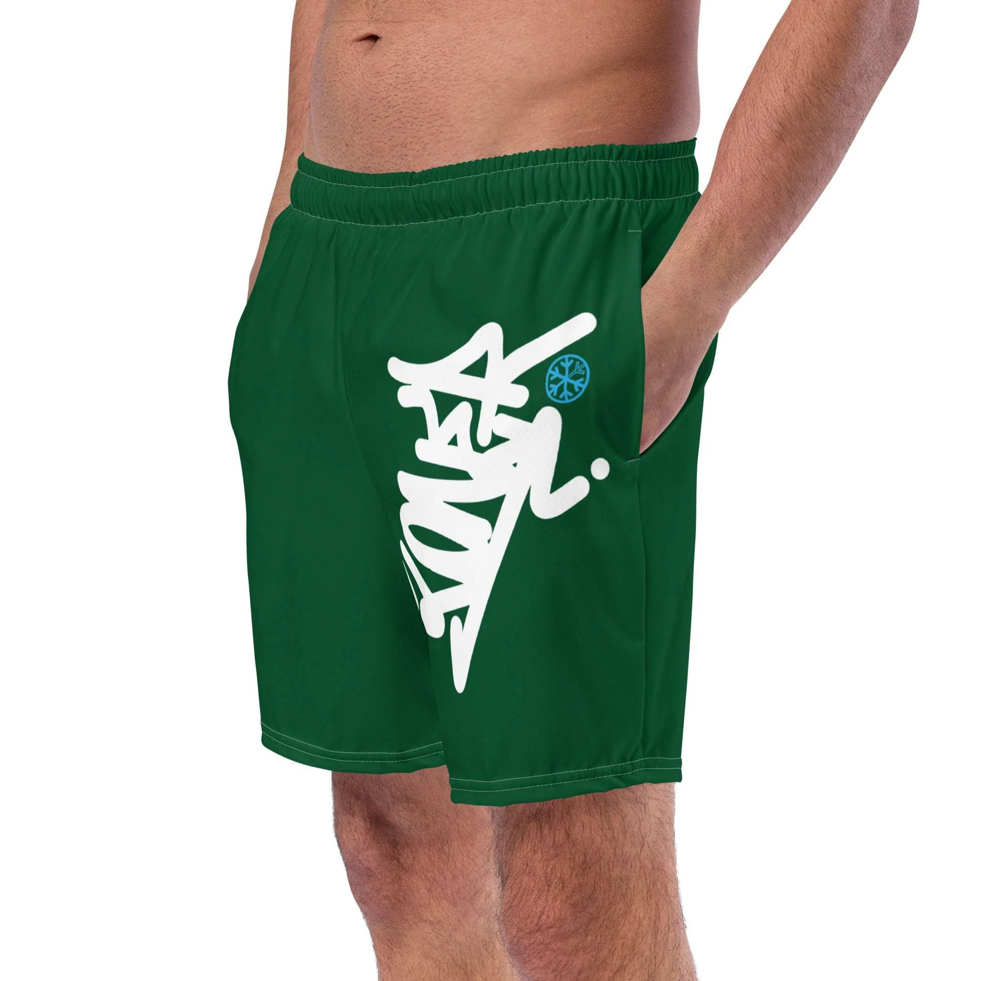 Loner Graffiti Tag Swim Shorts - Image 18