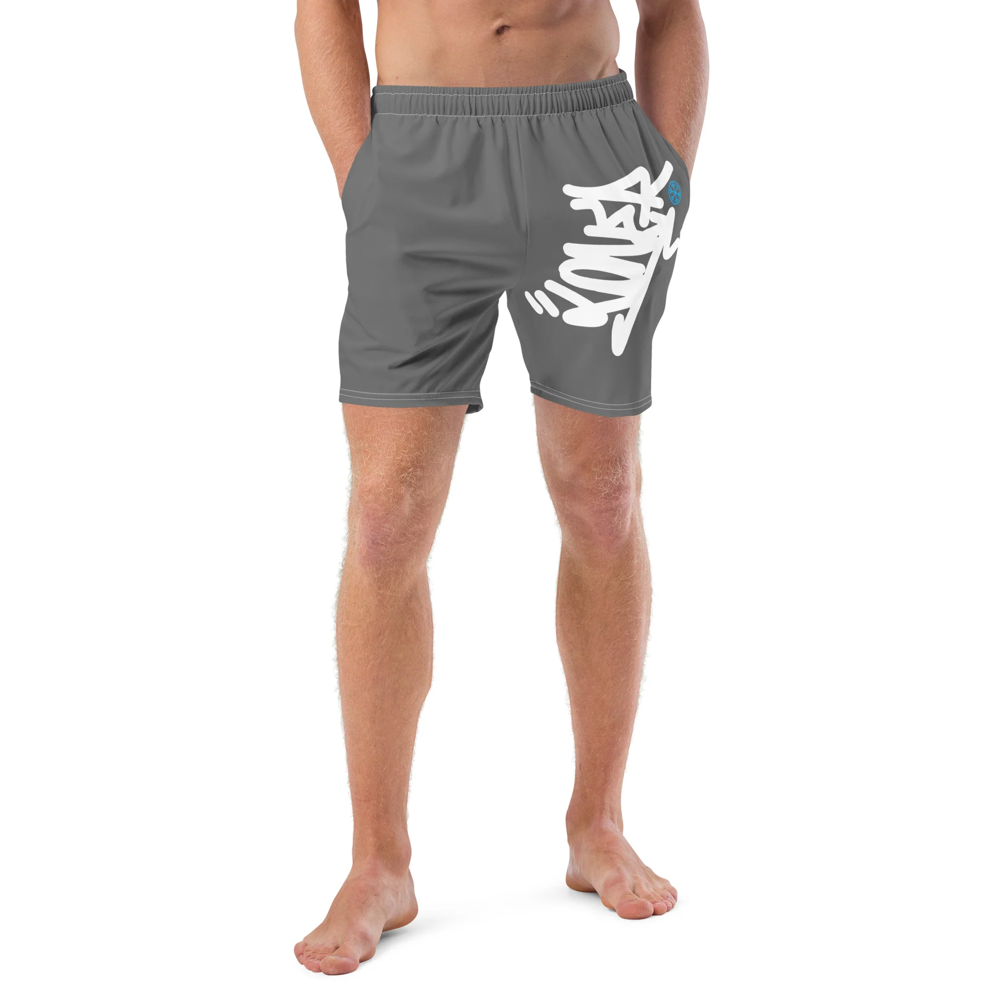 Loner Graffiti Tag Swim Shorts - Image 23