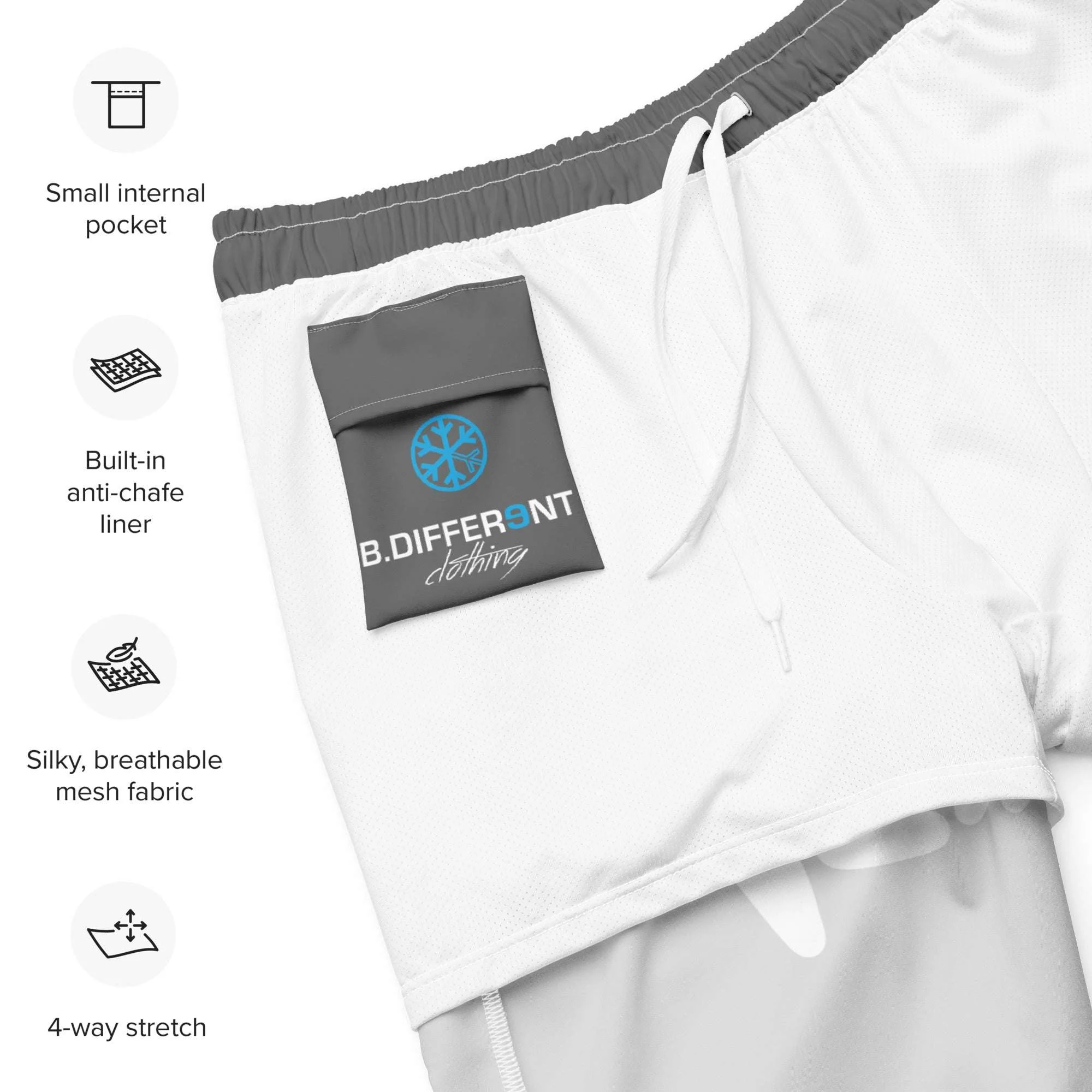 Loner Graffiti Tag Swim Shorts - Image 27
