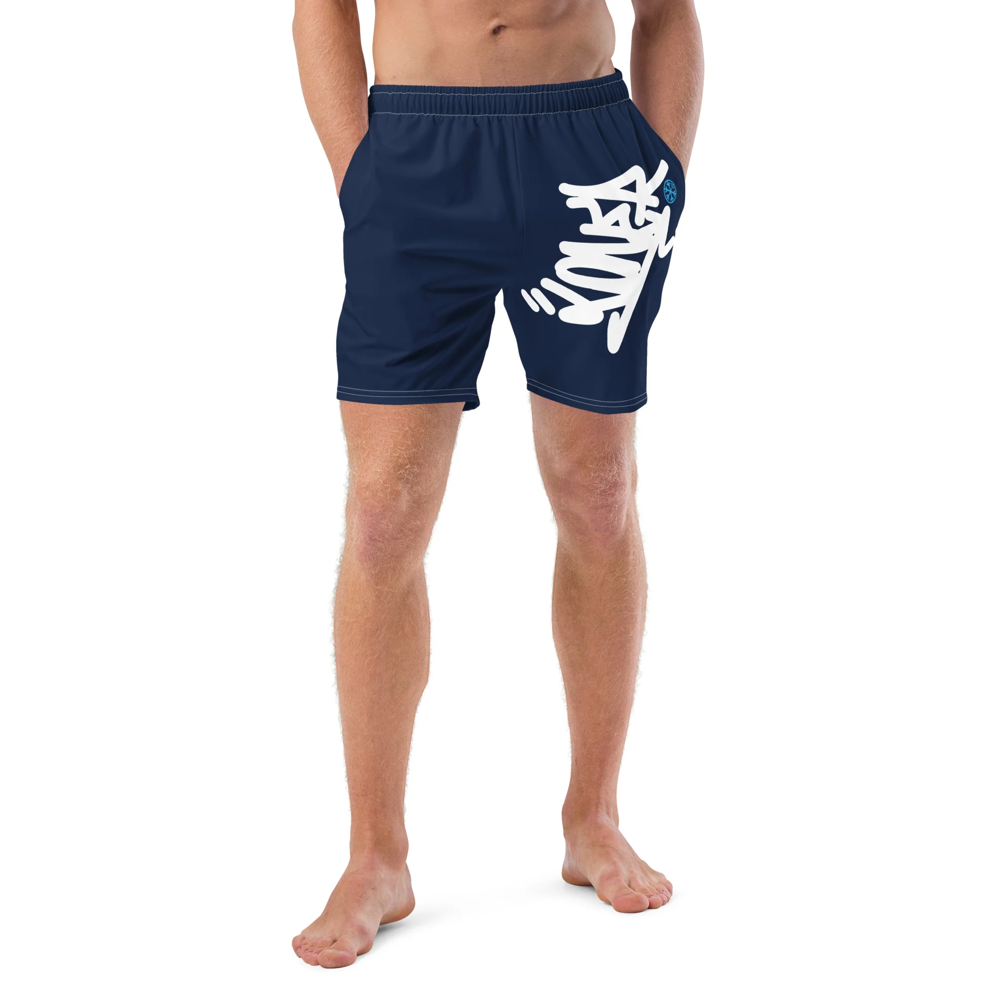 Loner Graffiti Tag Swim Shorts - Image 30
