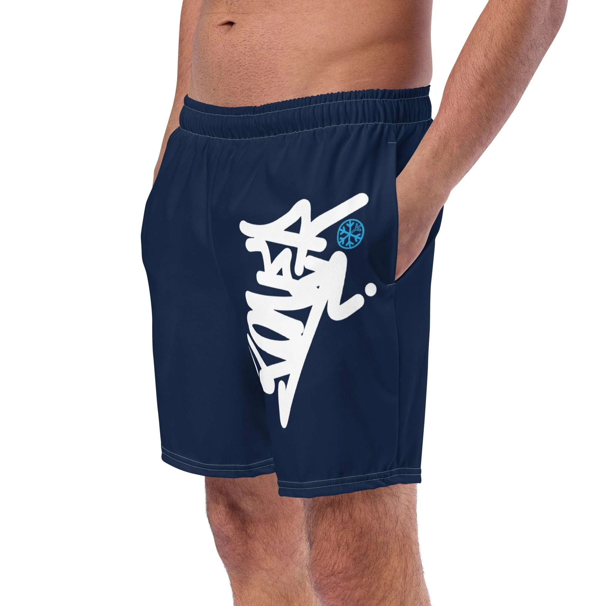 Loner Graffiti Tag Swim Shorts - Image 32