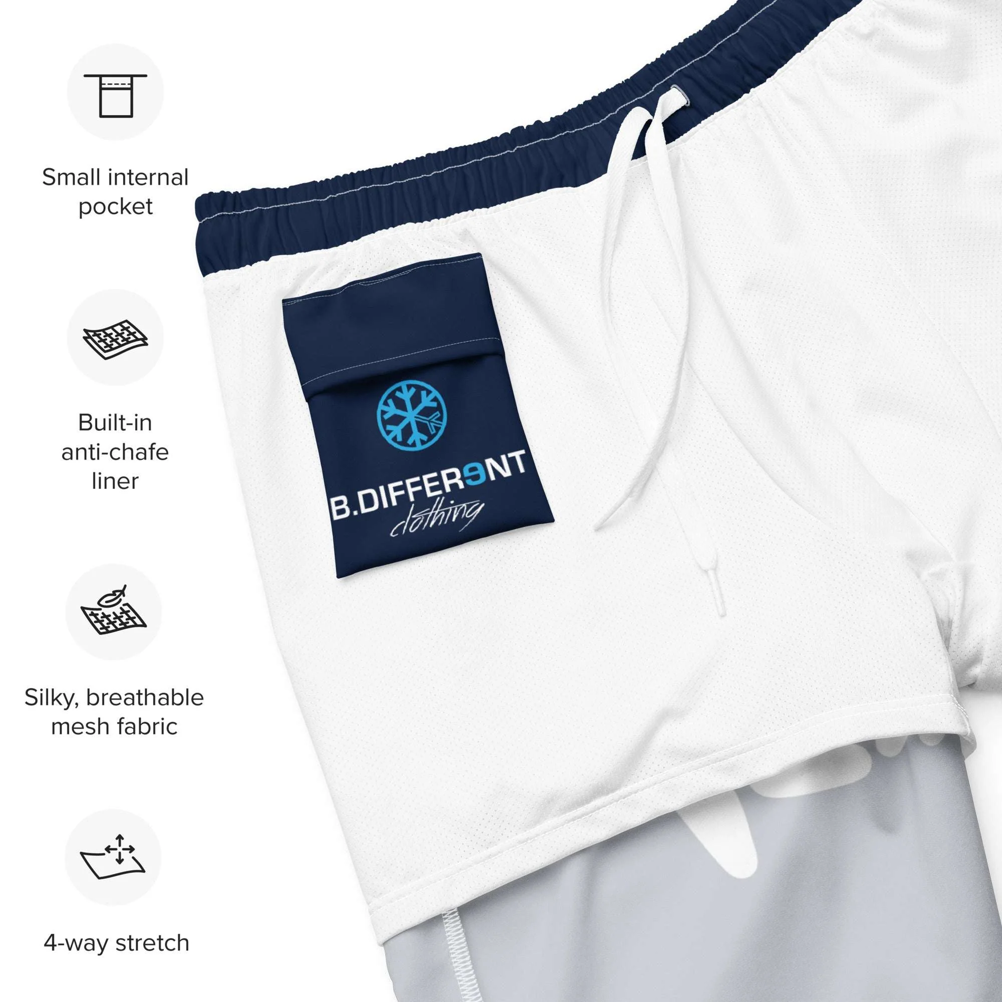 Loner Graffiti Tag Swim Shorts - Image 34