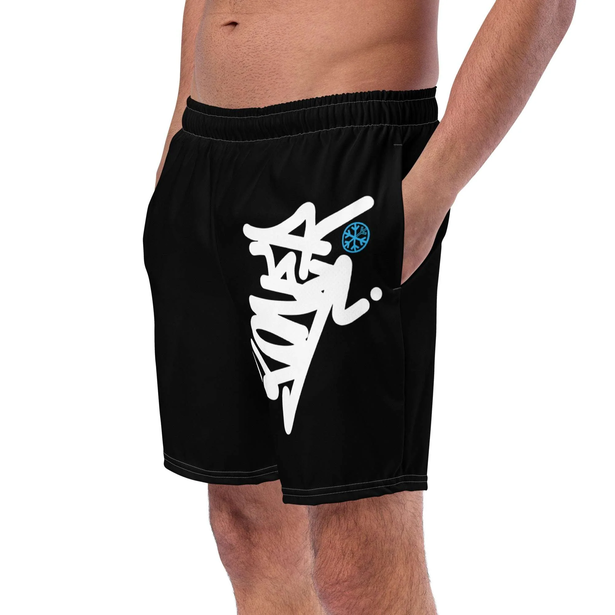 Loner Graffiti Tag Swim Shorts - Image 39
