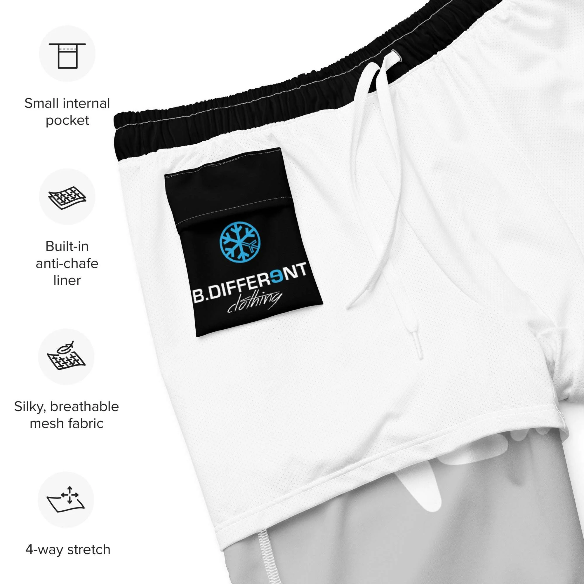 Loner Graffiti Tag Swim Shorts - Image 40