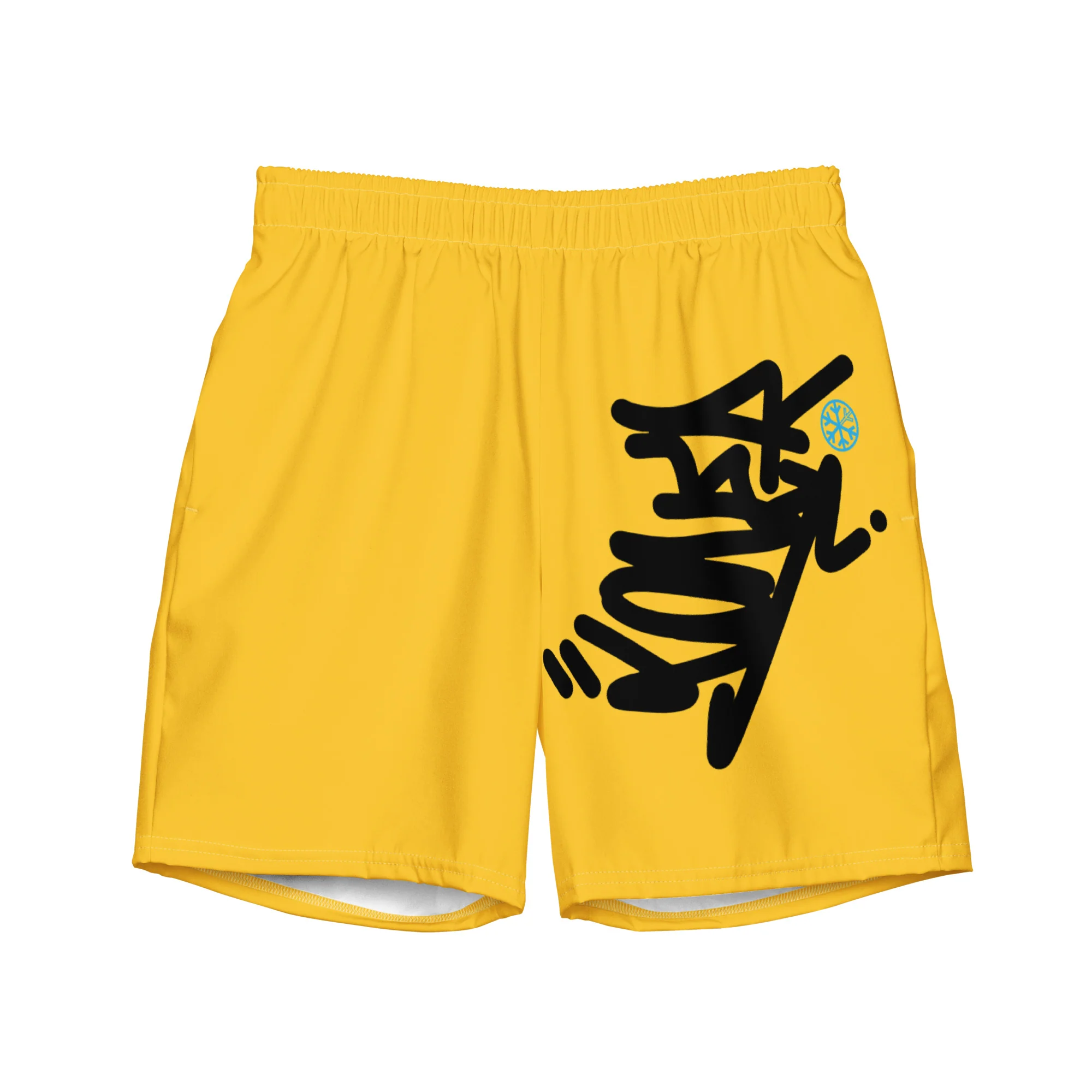 Loner Graffiti Tag Swim Shorts - Image 8
