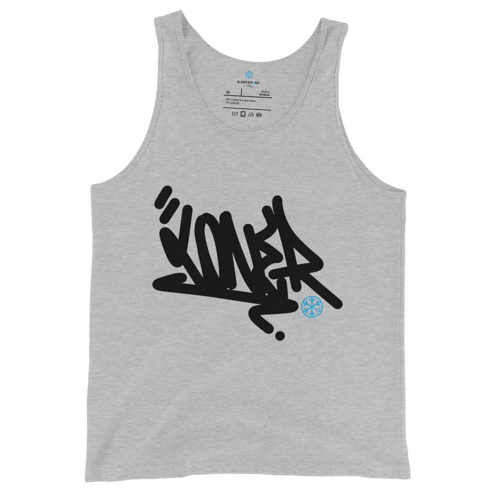 Loner Graffiti Tag Tank Top - Image 12