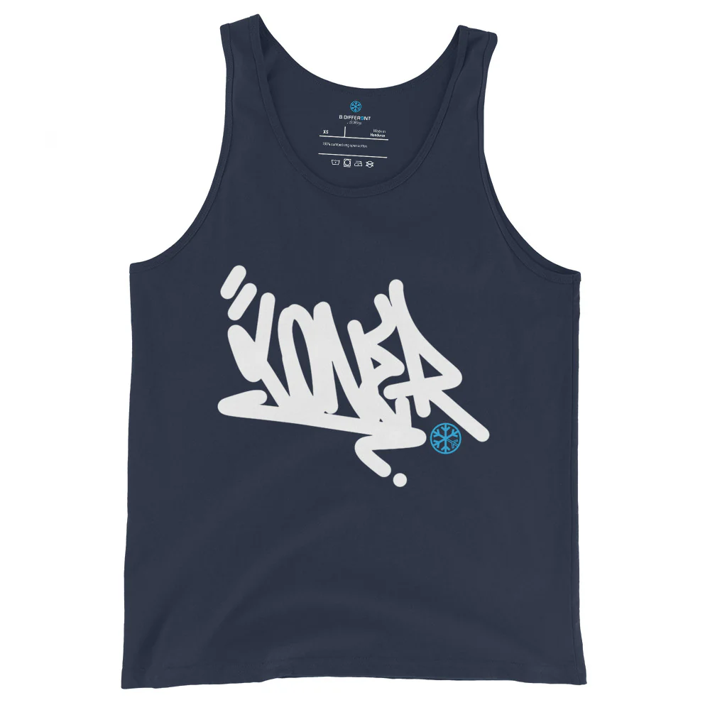 Loner Graffiti Tag Tank Top - Image 6