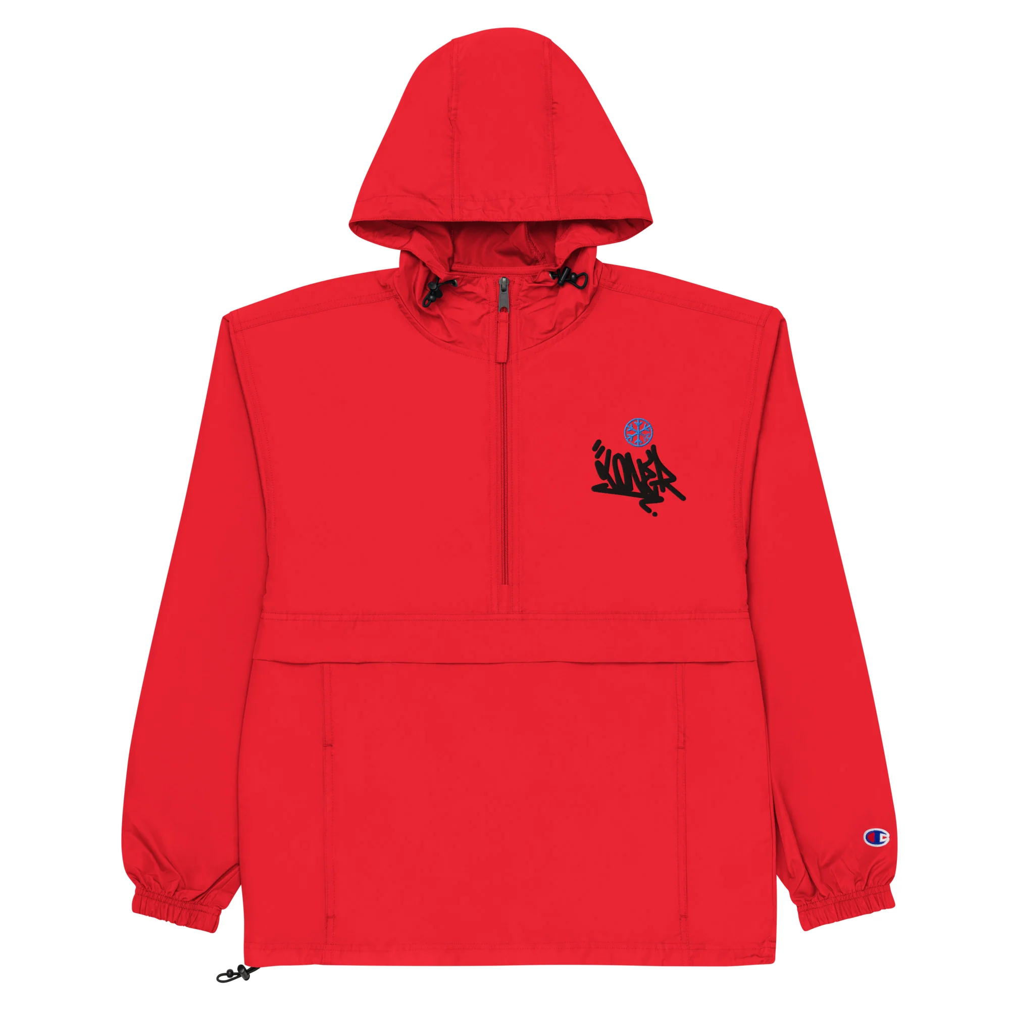 Loner Graffiti Tag Windbreaker Jacket - Image 7