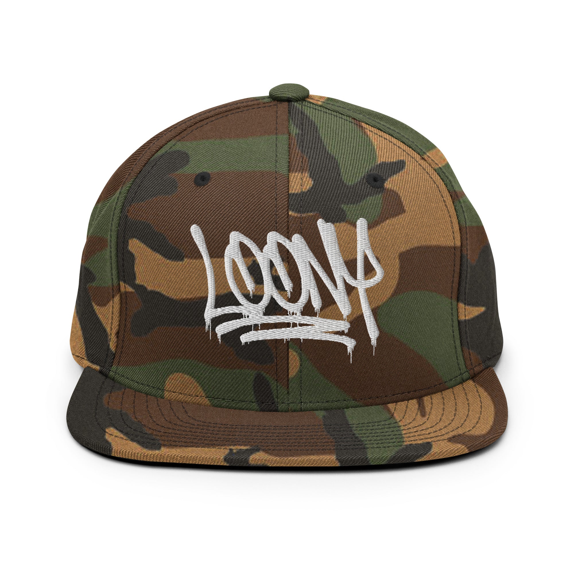 Loony Graffiti Tag Snapback Hat