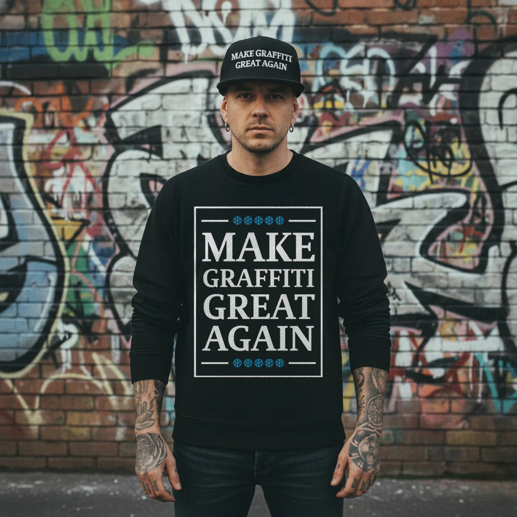 Make Graffiti Great Again Snapback Hat - Image 10
