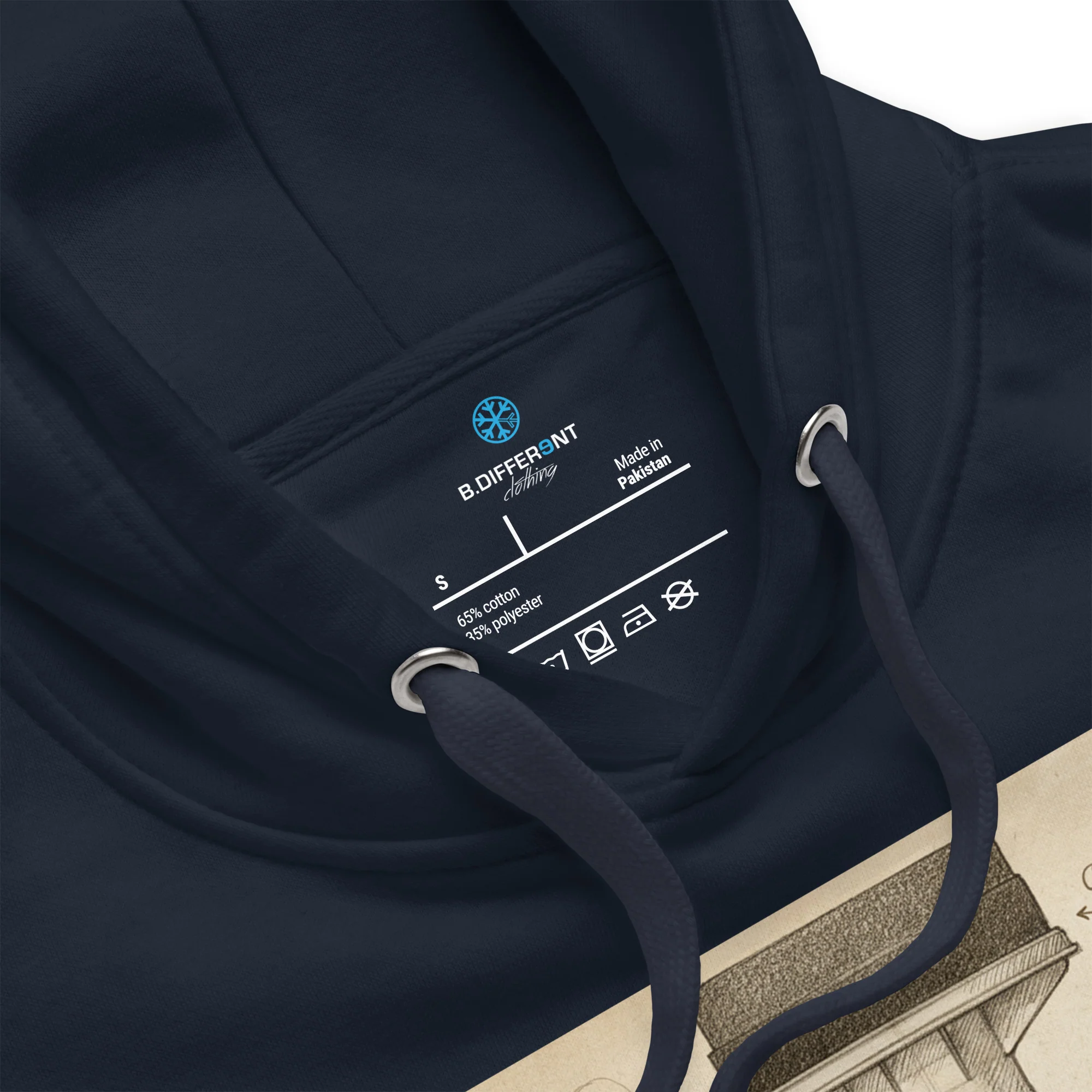 Marker Sketch Graffiti Hoodie - Image 4