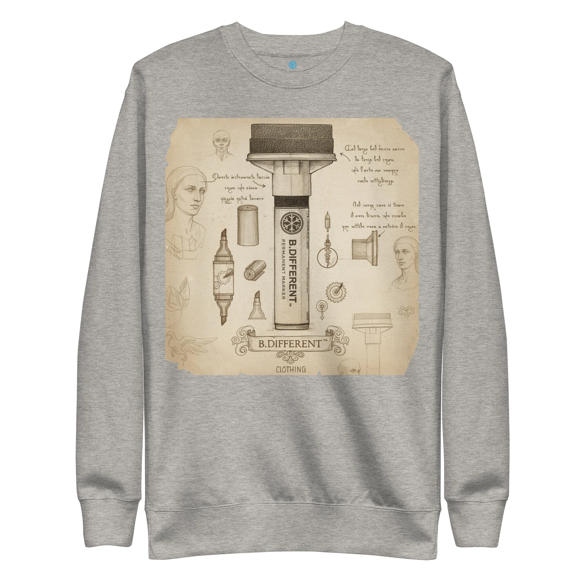 Marker Sketch Graffiti Sweatshirt - Image 25
