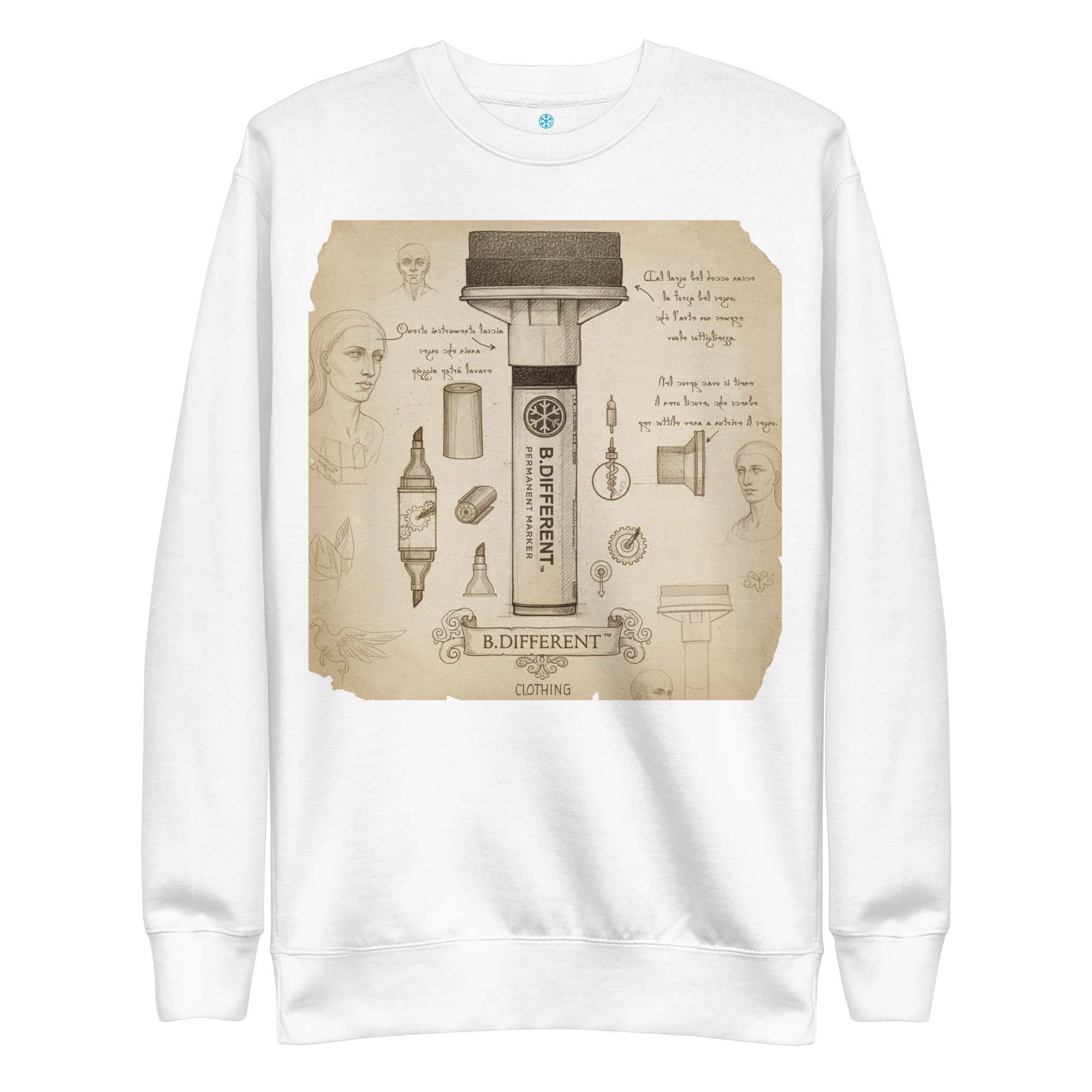 Marker Sketch Graffiti Sweatshirt - Image 31