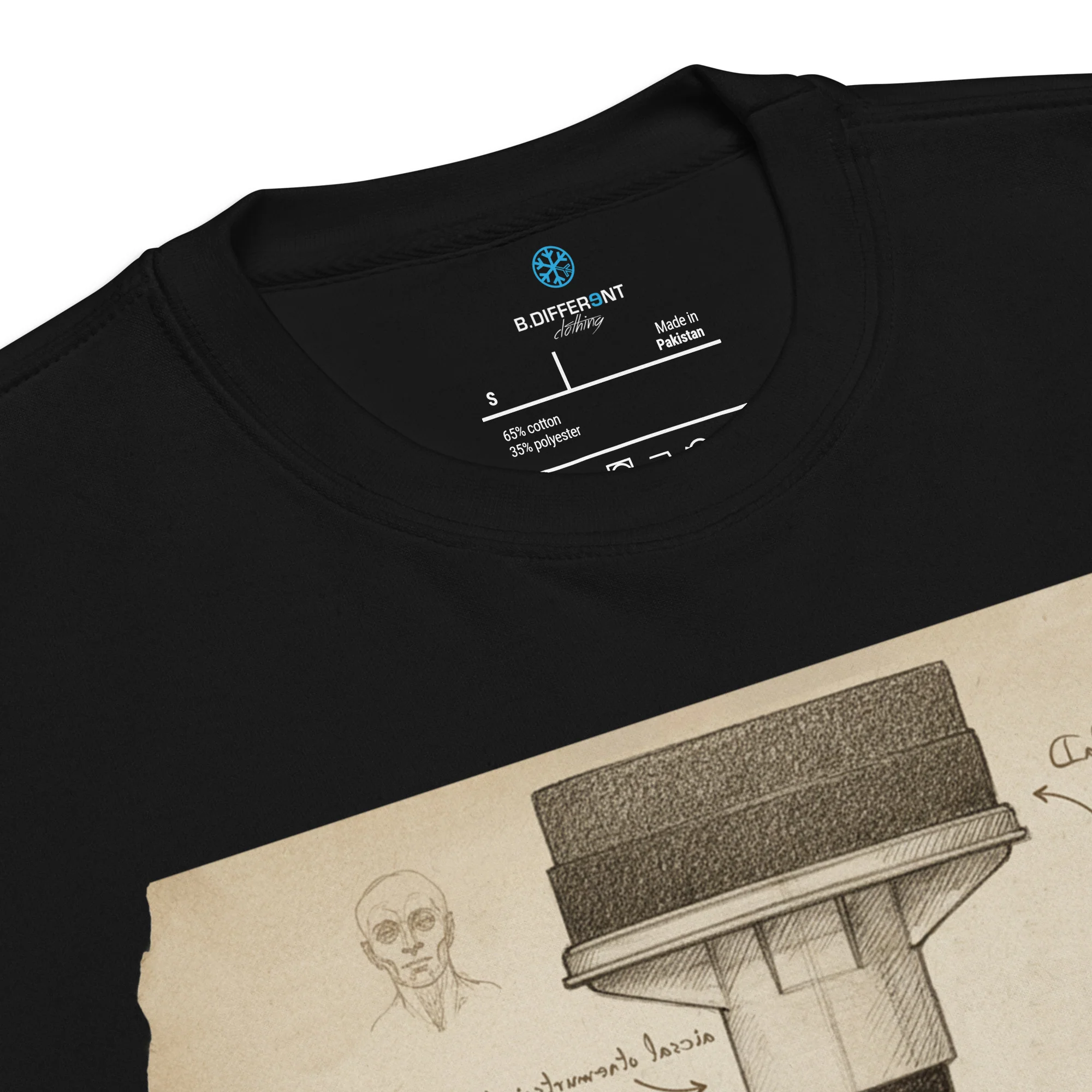 Marker Sketch Graffiti Sweatshirt - Image 4