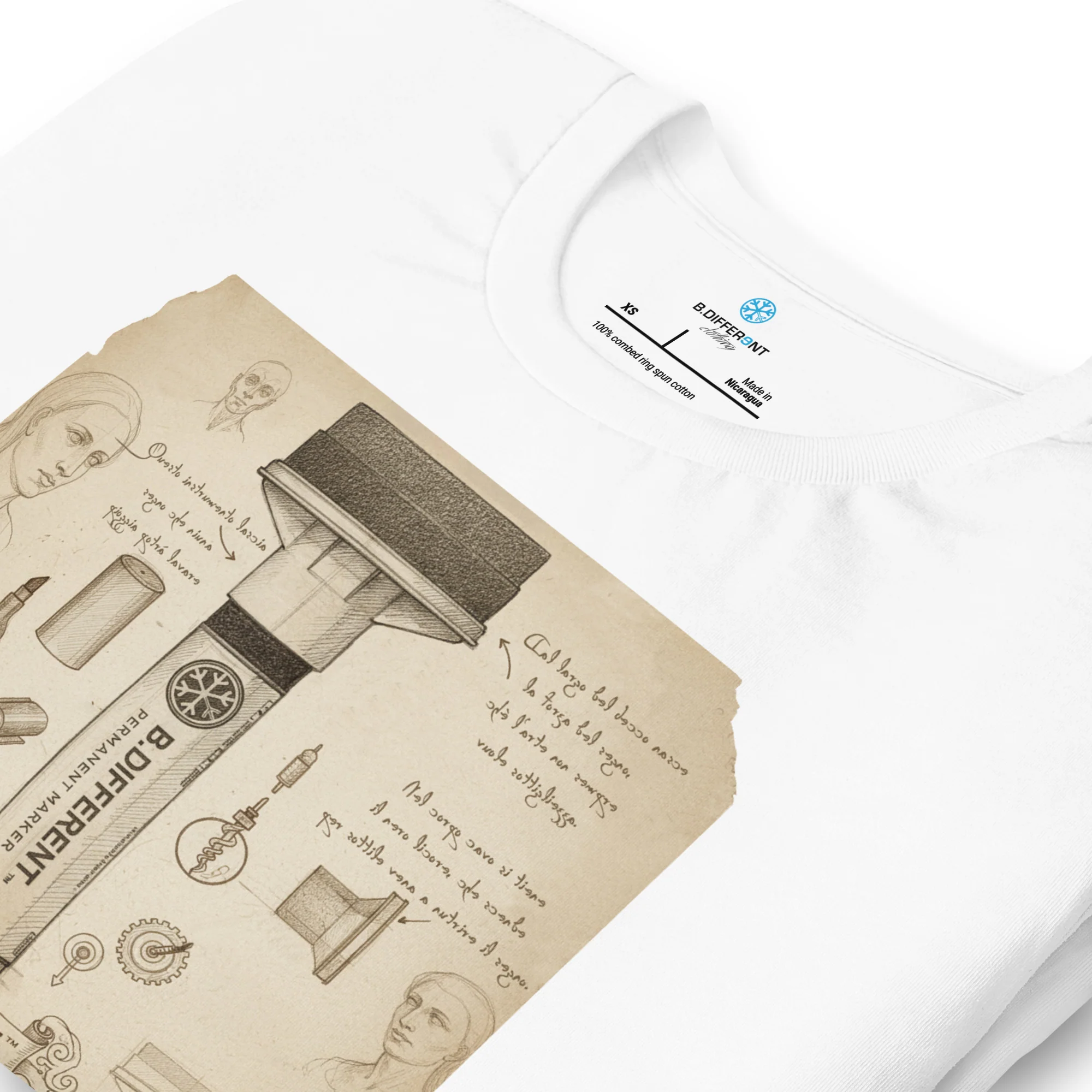 Marker Sketch Graffiti Tee - Image 12