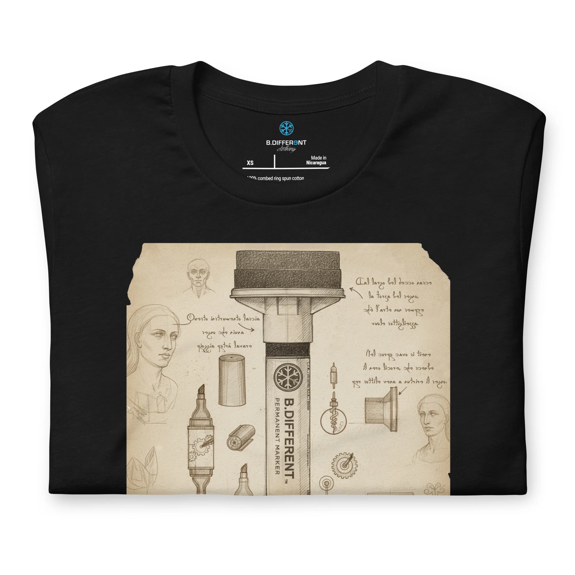 Marker Sketch Graffiti Tee - Image 15