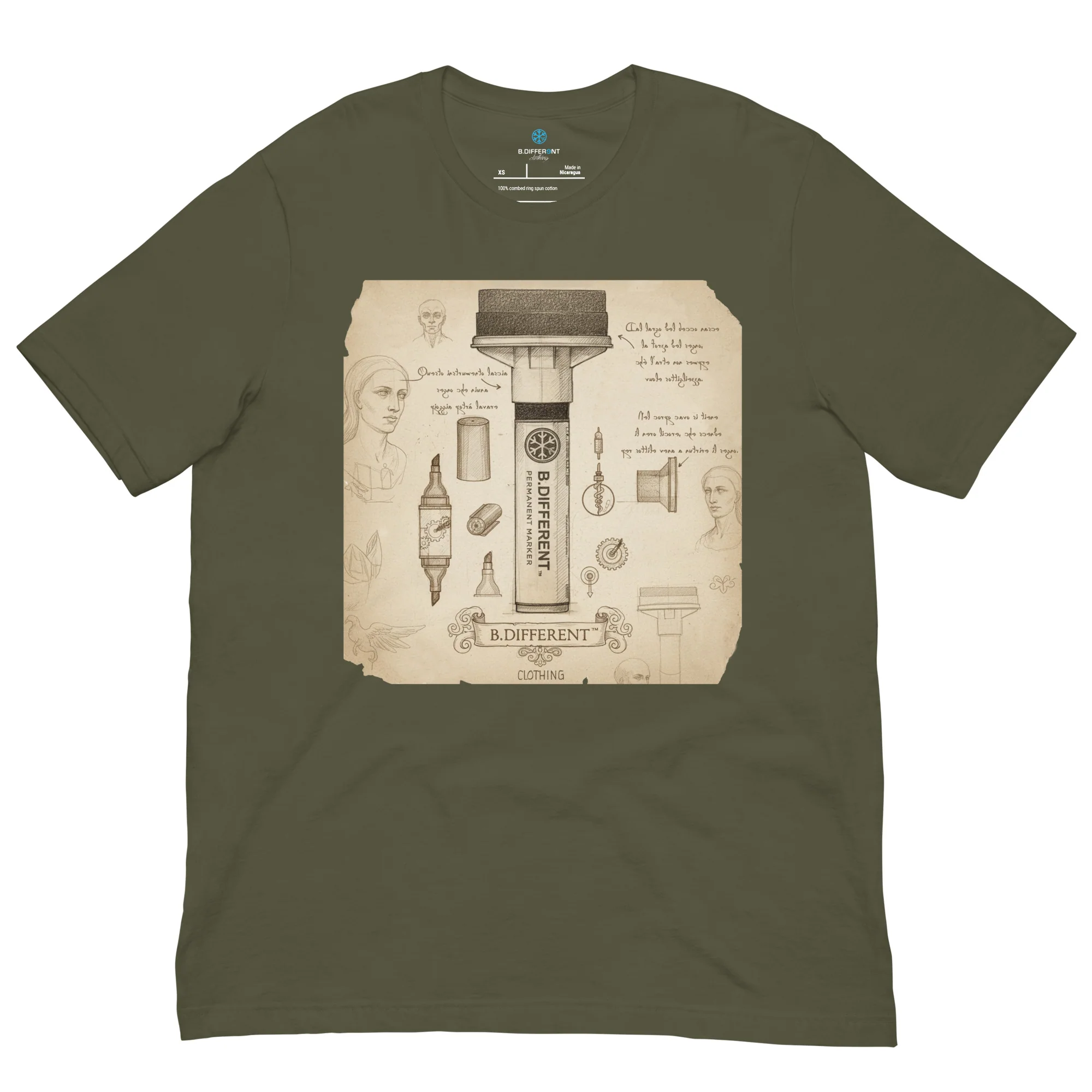 Marker Sketch Graffiti Tee - Image 25