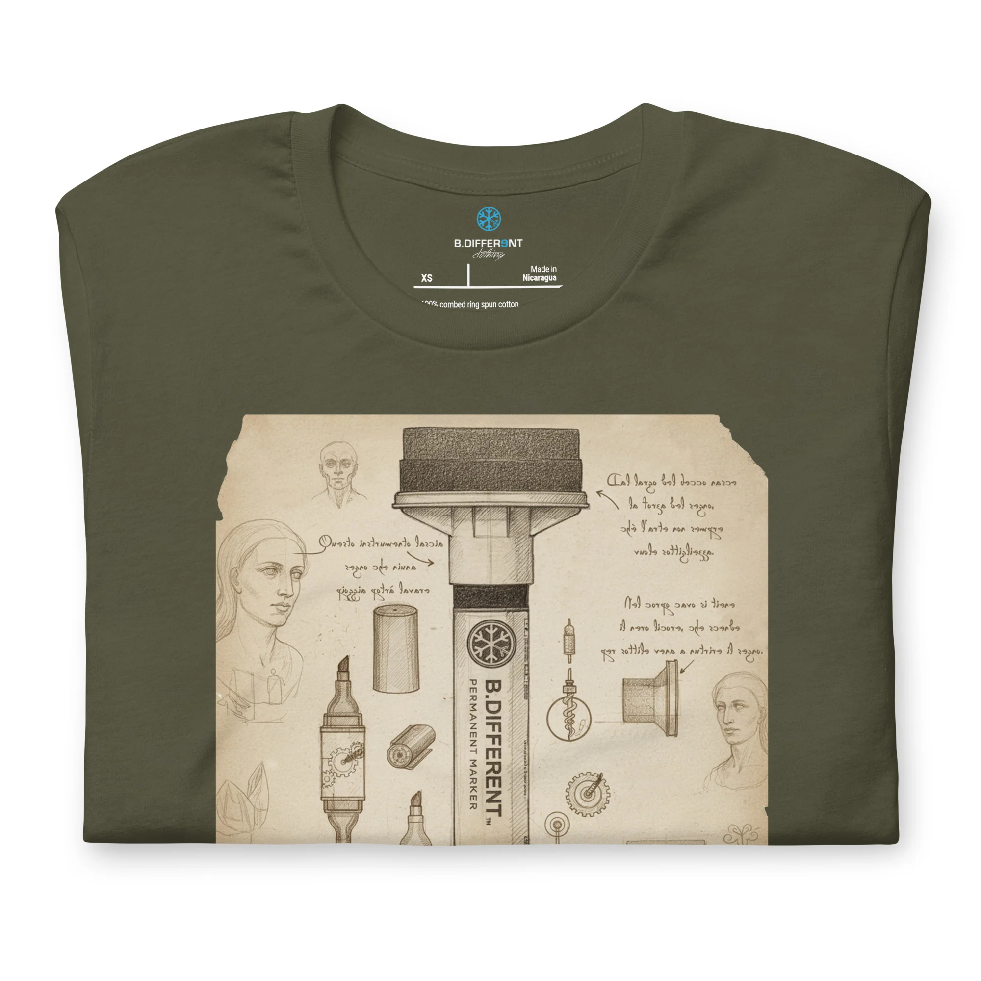 Marker Sketch Graffiti Tee - Image 27