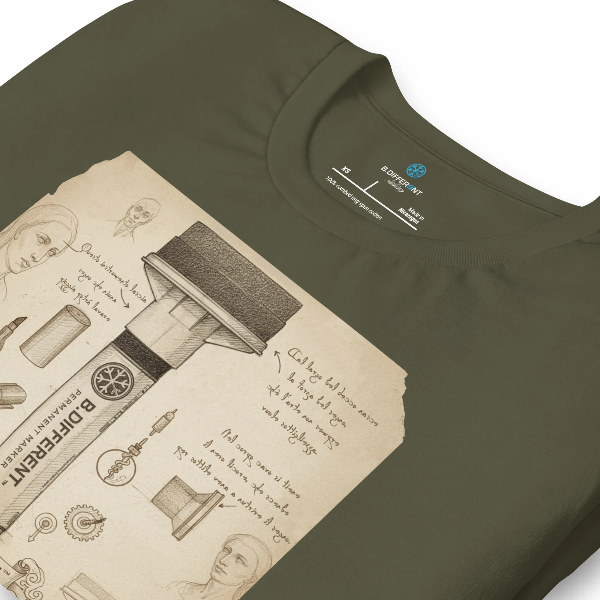 Marker Sketch Graffiti Tee - Image 30