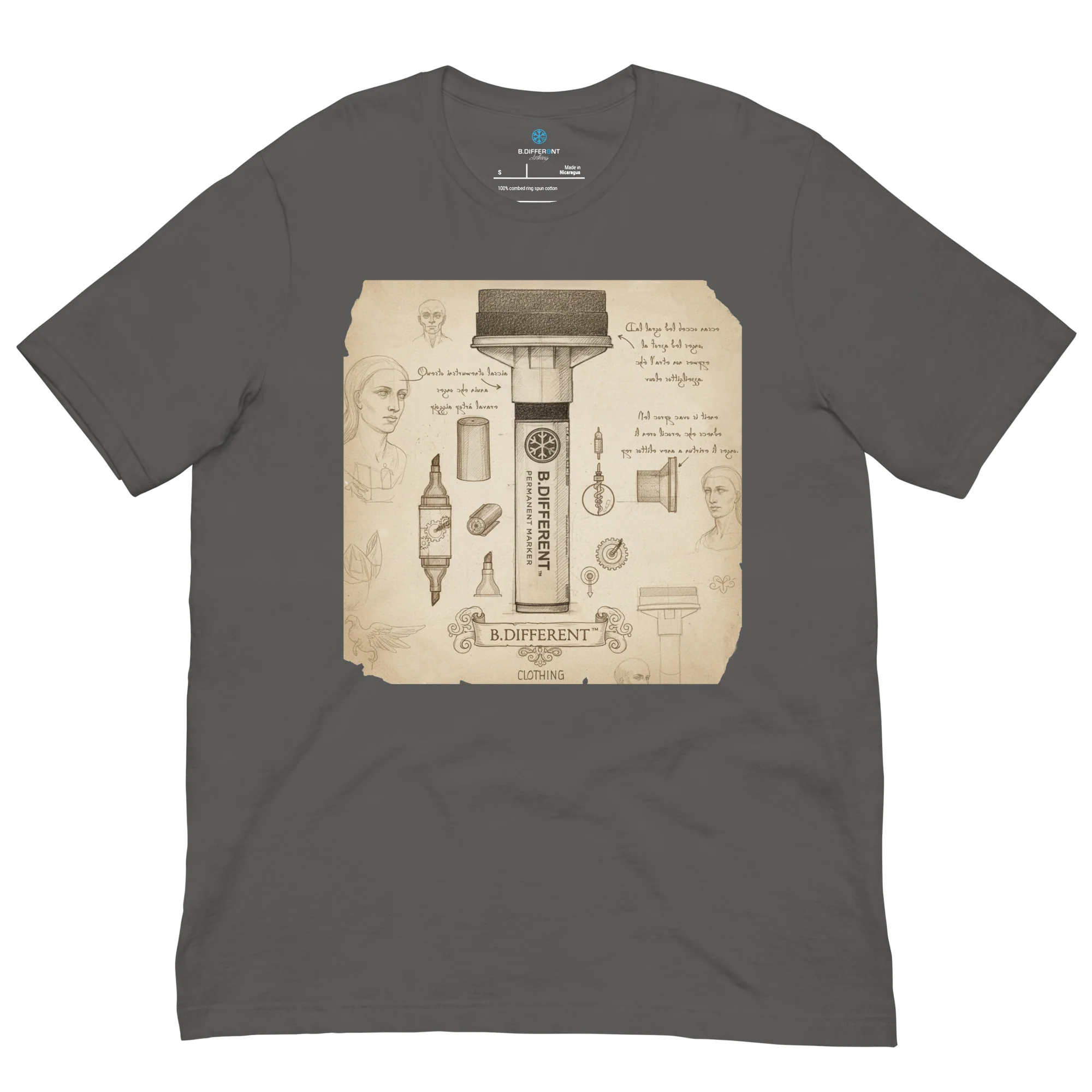 Marker Sketch Graffiti Tee - Image 31