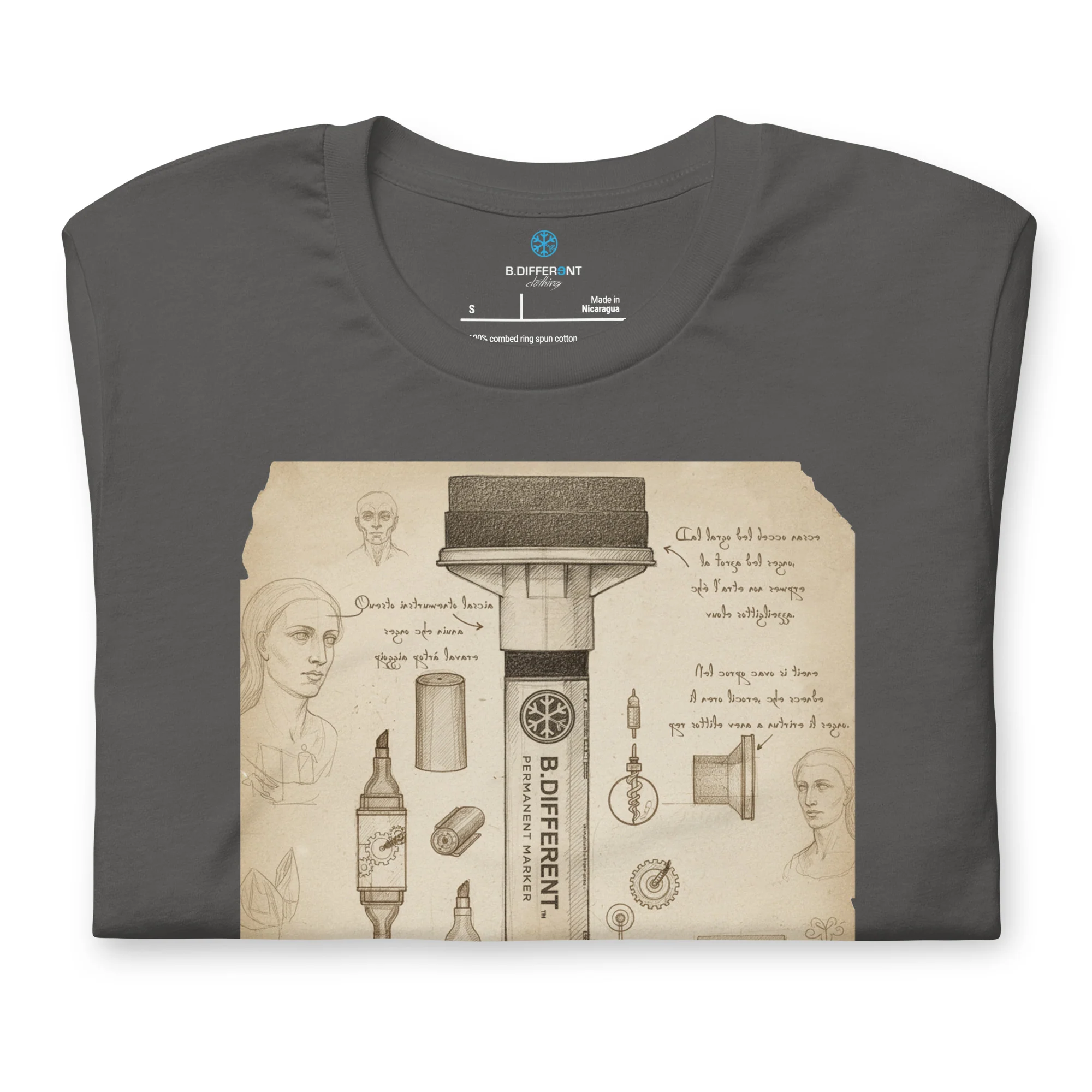Marker Sketch Graffiti Tee - Image 33