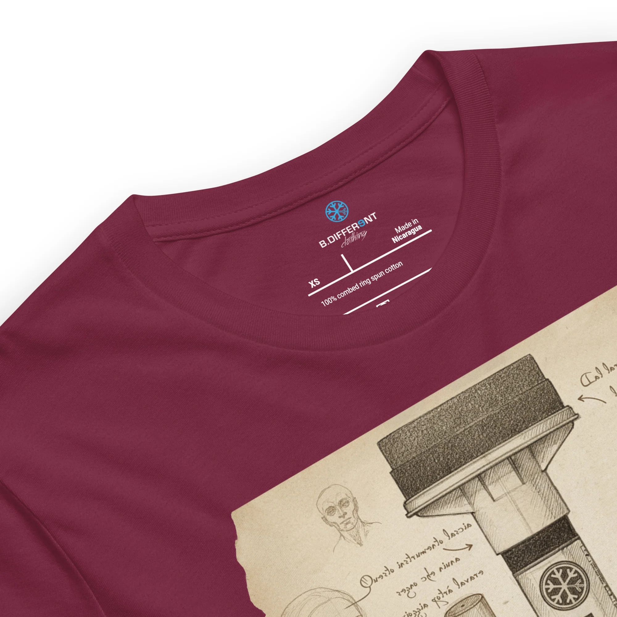 Marker Sketch Graffiti Tee - Image 4