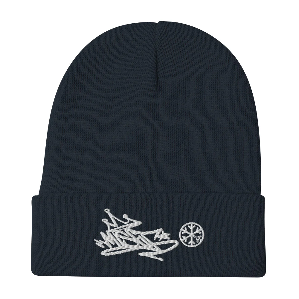 Misfit Graffiti Tag Beanie Hat - Image 4