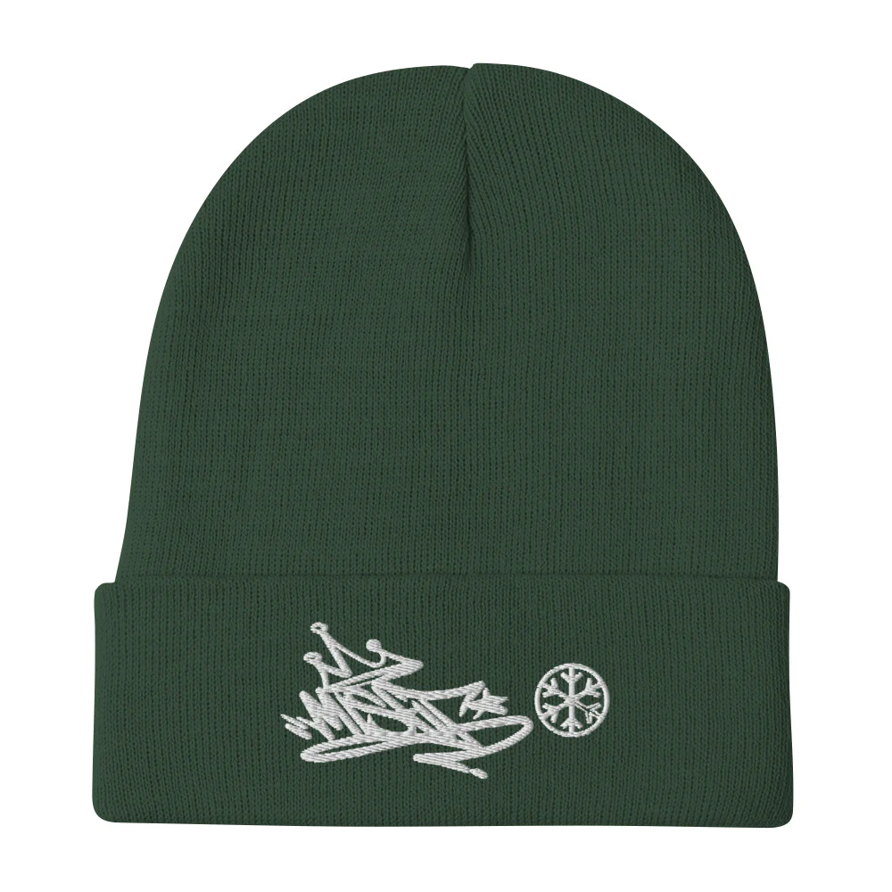 Misfit Graffiti Tag Beanie Hat - Image 6