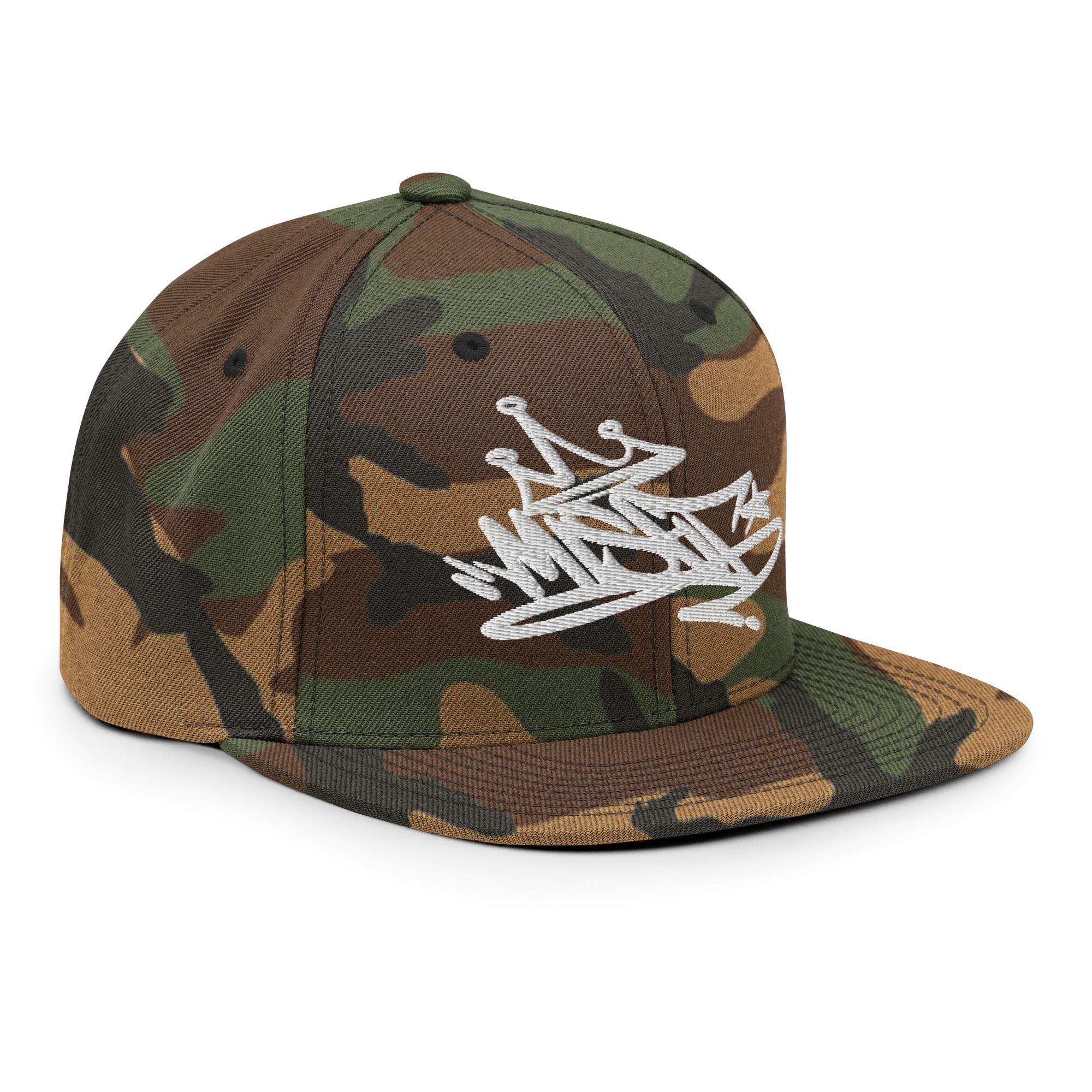 Misfit Graffiti Tag Snapback Hat - Image 7