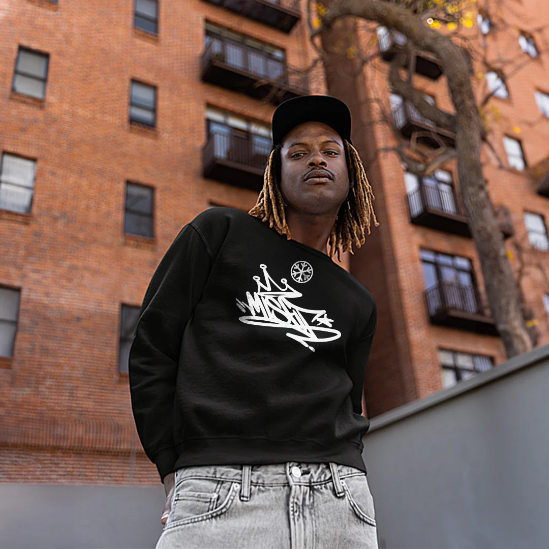 Misfit Graffiti Tag Sweatshirt - Image 2