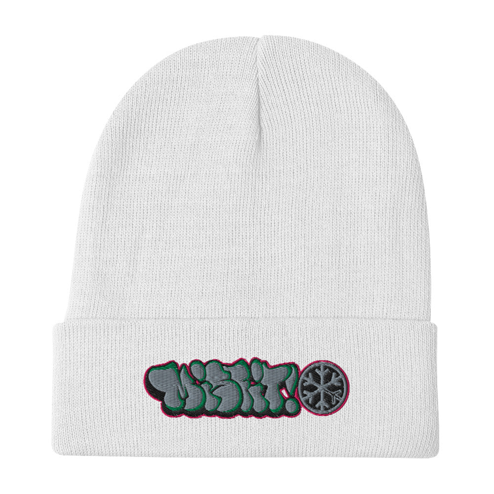 Misfit Graffiti Throwie Beanie Hat - Image 11
