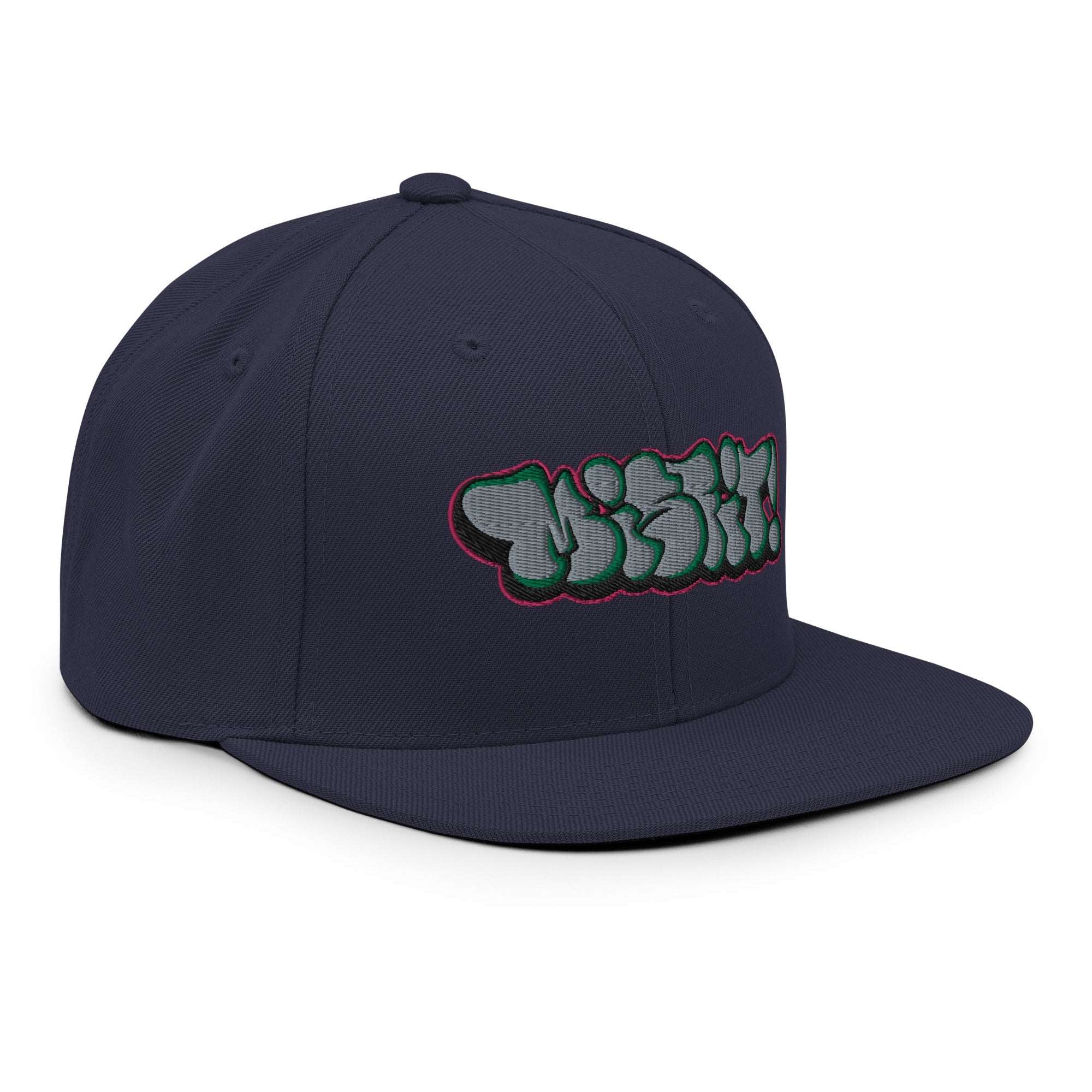 Misfit Graffiti Throwie Snapback Hat - Image 4