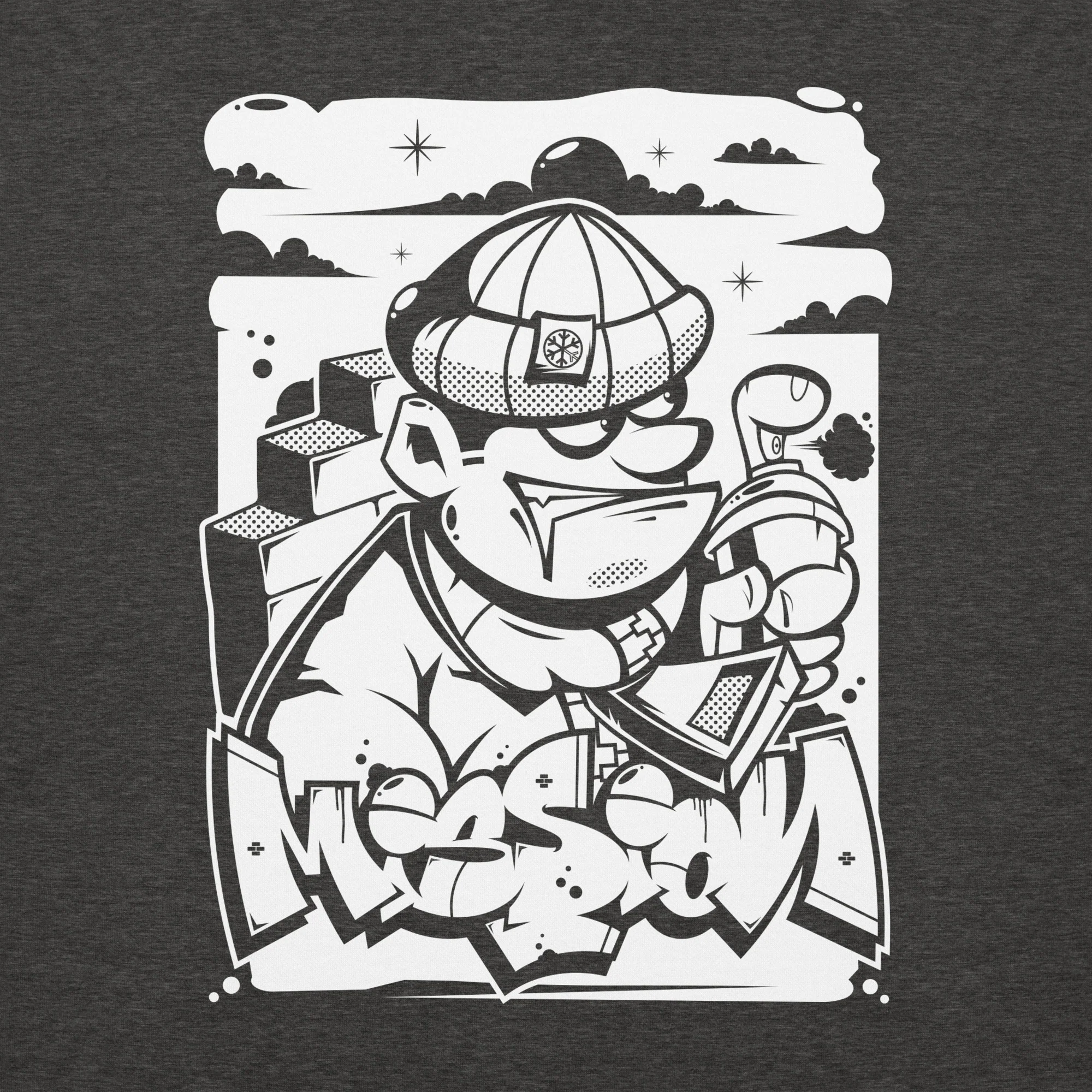 Mission Graffiti Character Hoodie - Image 17