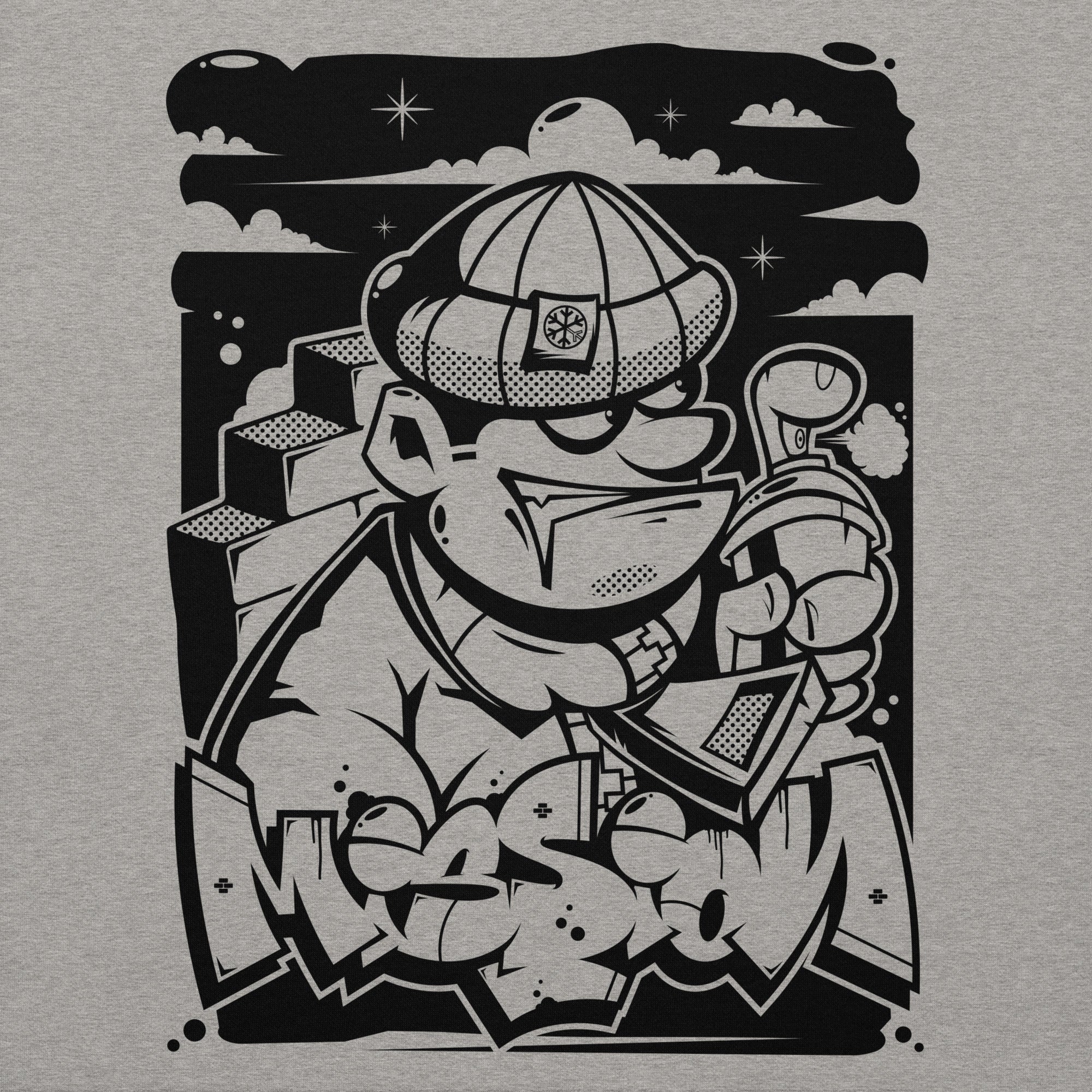 Mission Graffiti Character Hoodie - Image 3