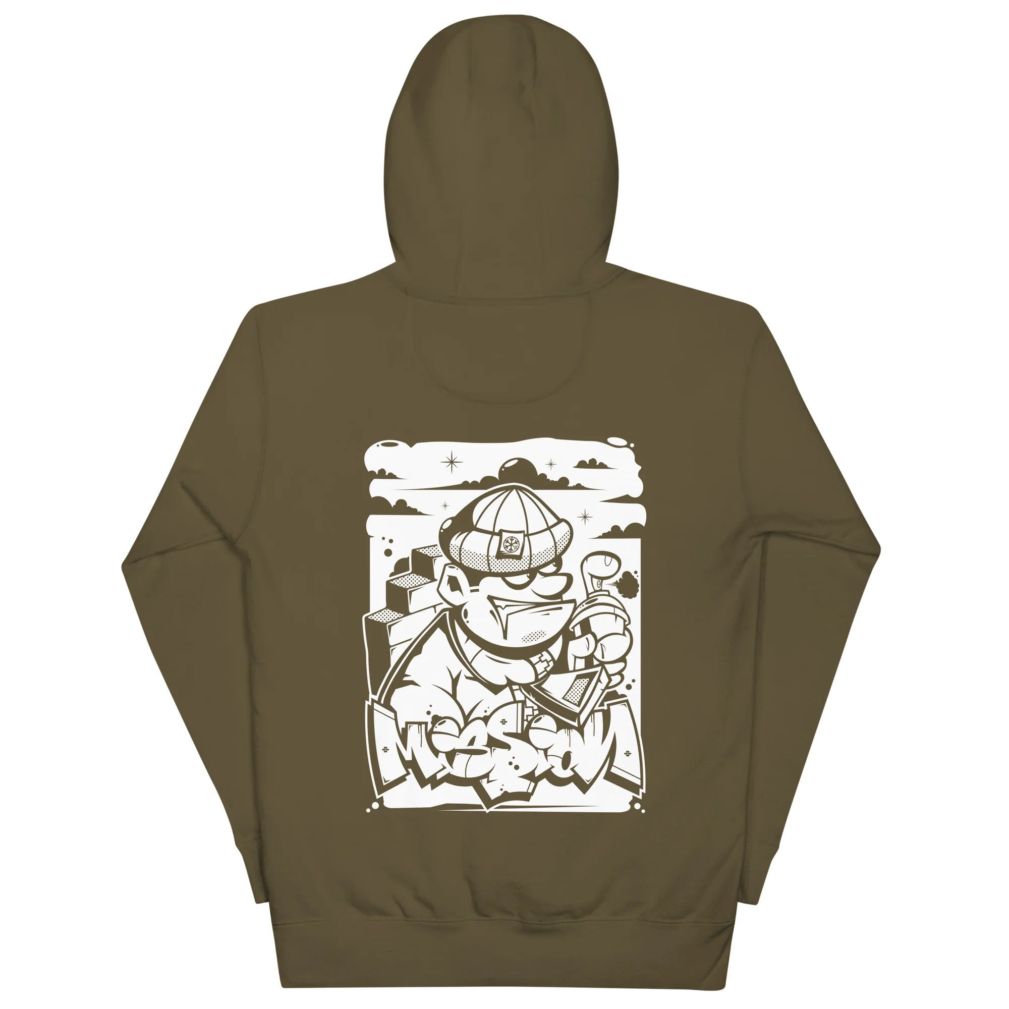 Mission Graffiti Character Hoodie - Image 30