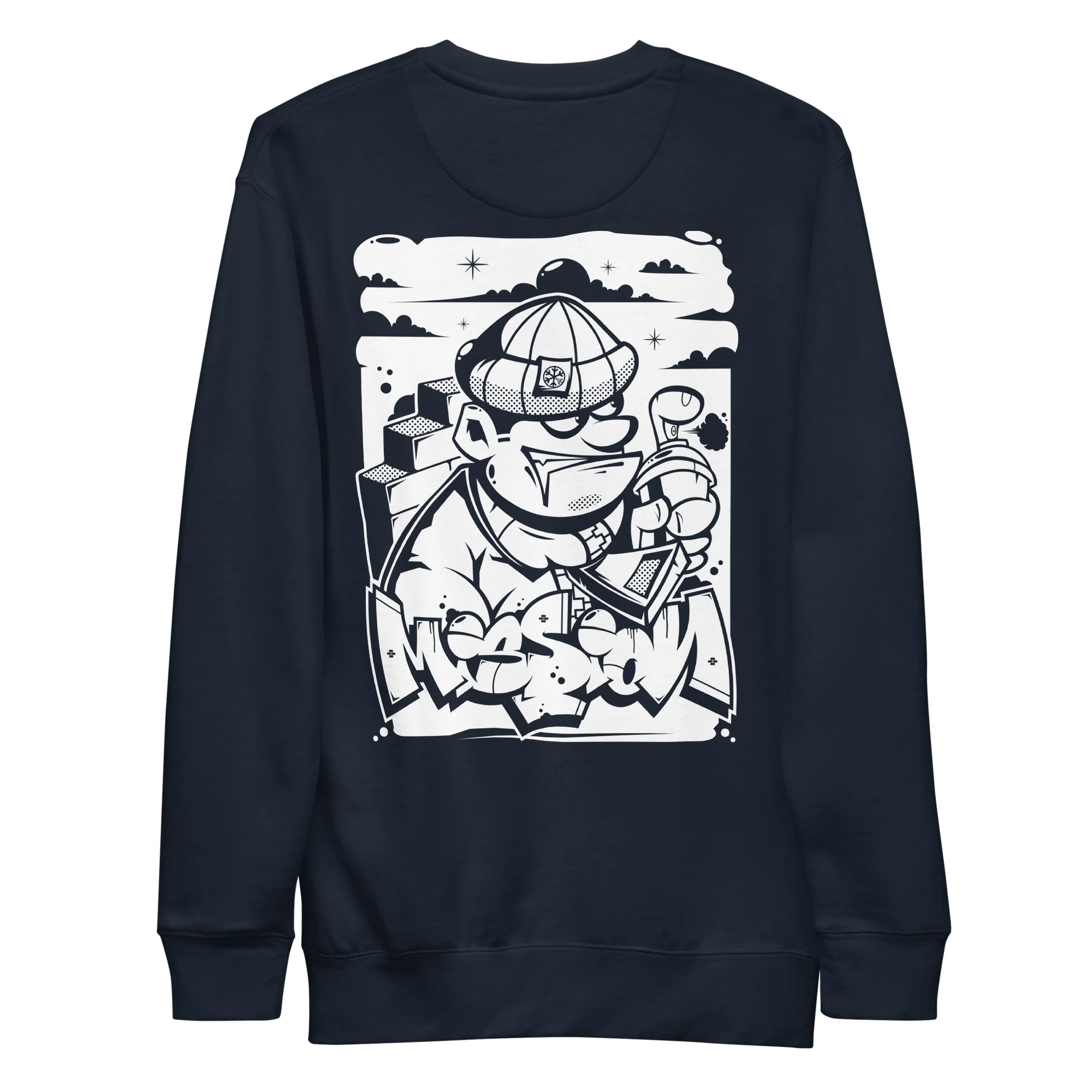 Mission Graffiti Character Sweatshirt - Image 16