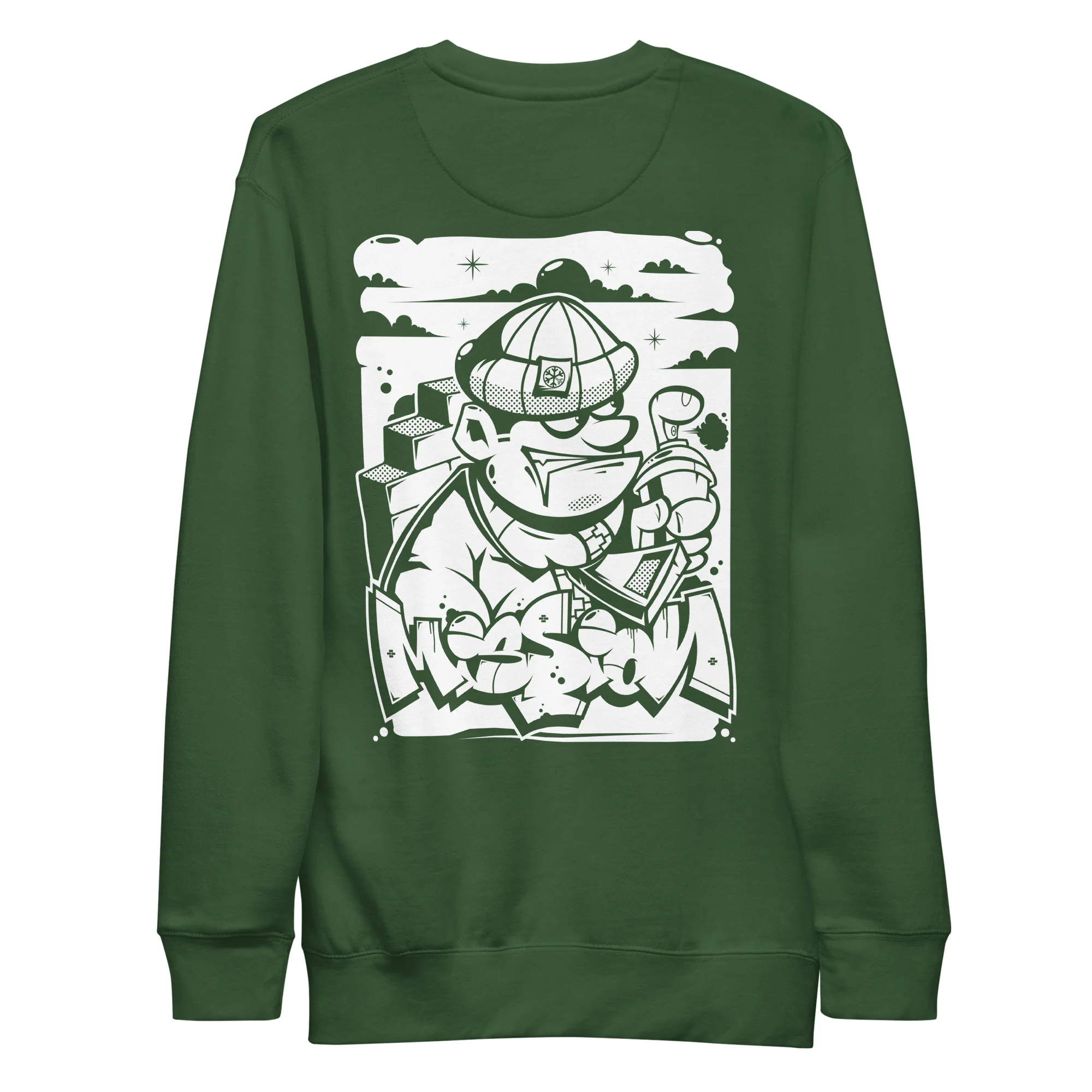 Mission Graffiti Character Sweatshirt - Image 23