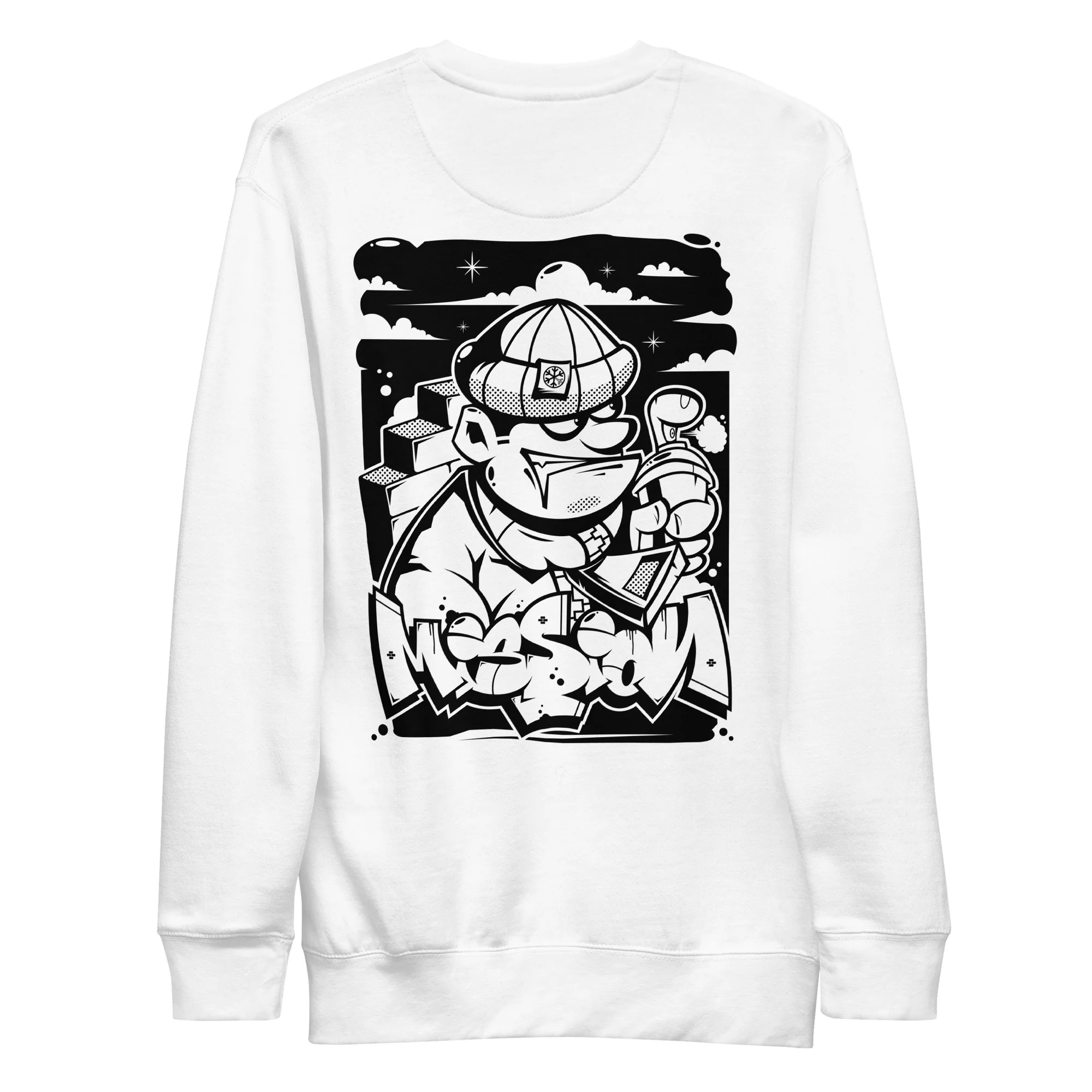 Mission Graffiti Character Sweatshirt - Image 30